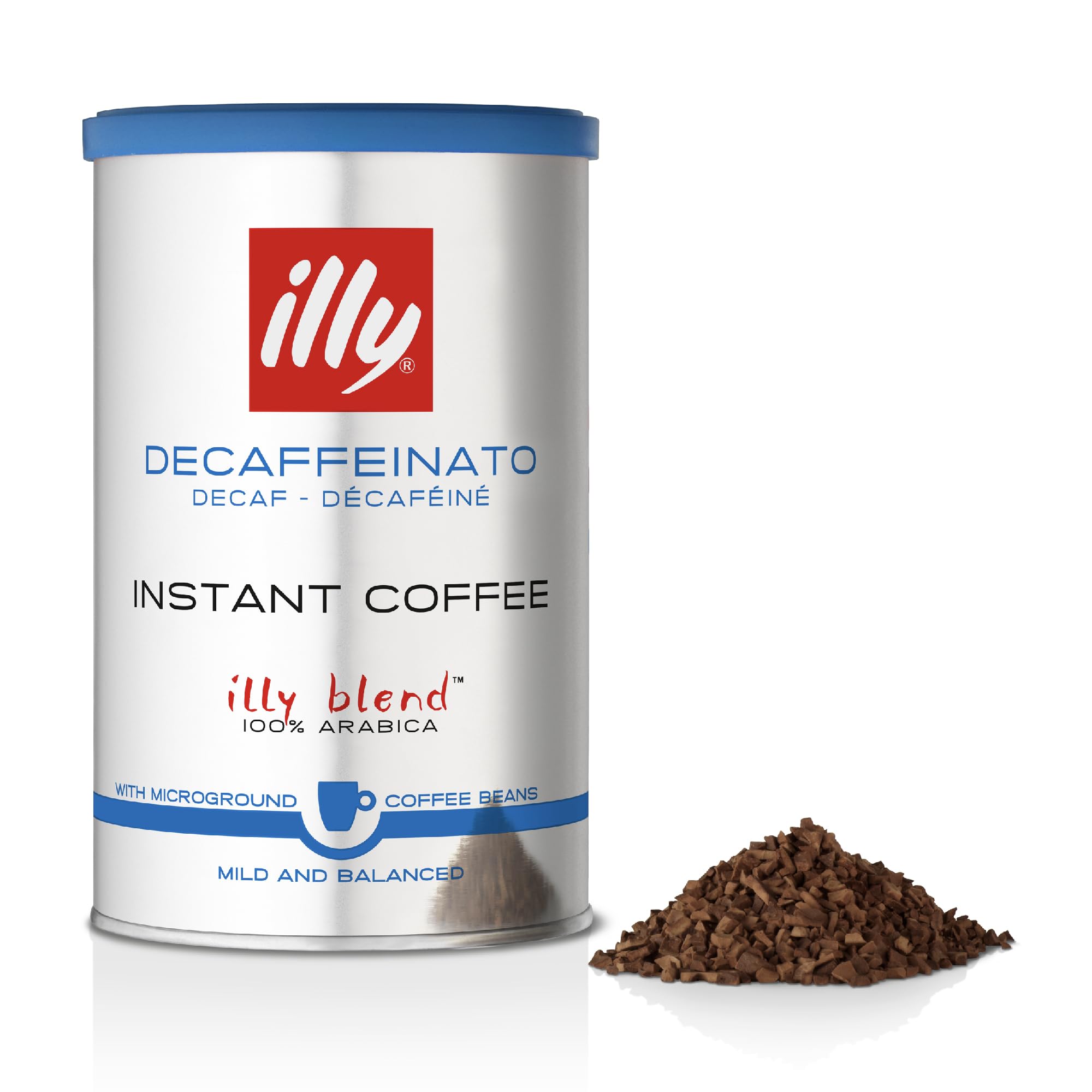 illy Decaffeinated Instant Coffee, Medium Roast, 100% Arabica, 6 x 95g 1