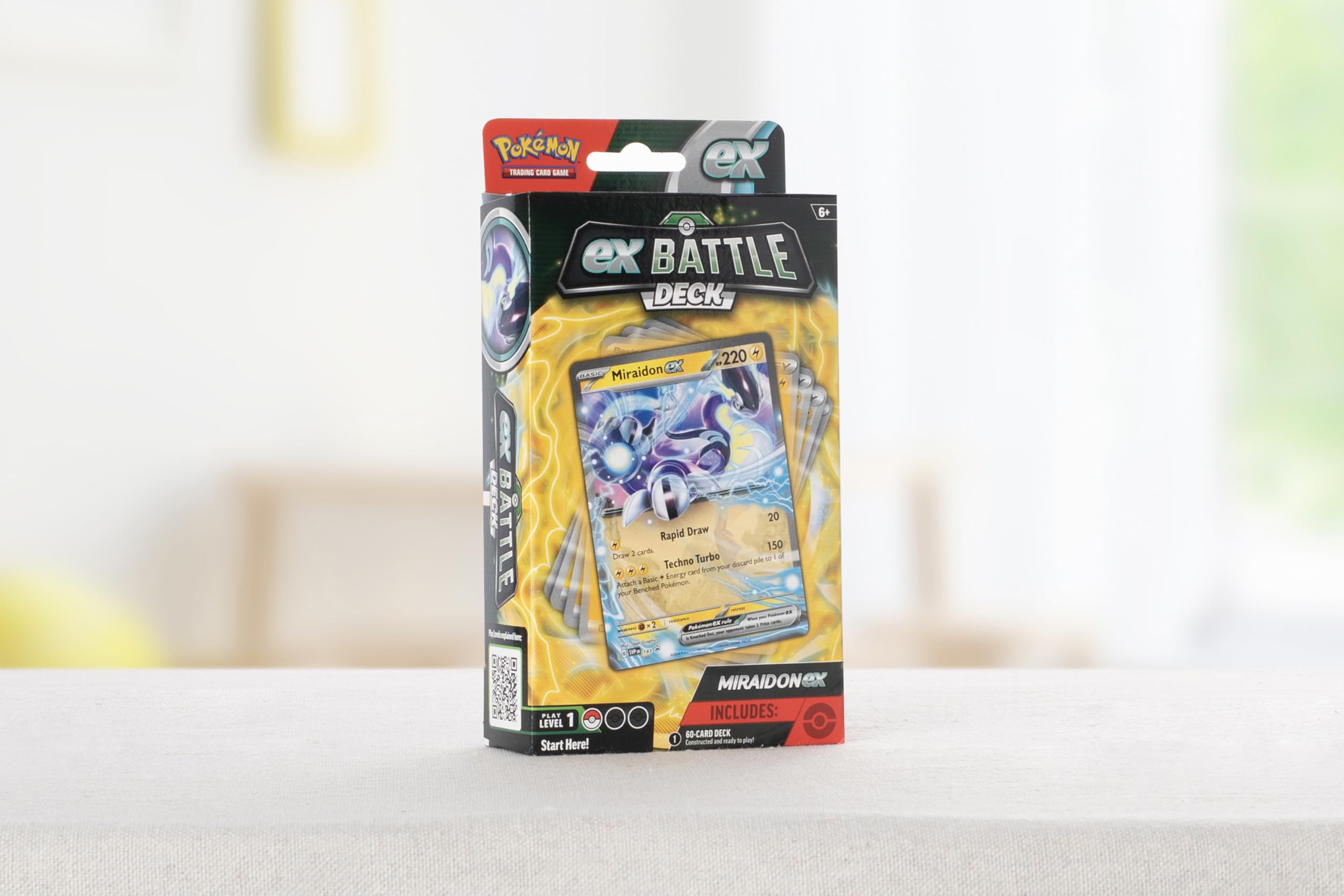 Pokémon TCG: Miraidon ex Battle Deck (60-Card Ready-to-Play Deck)