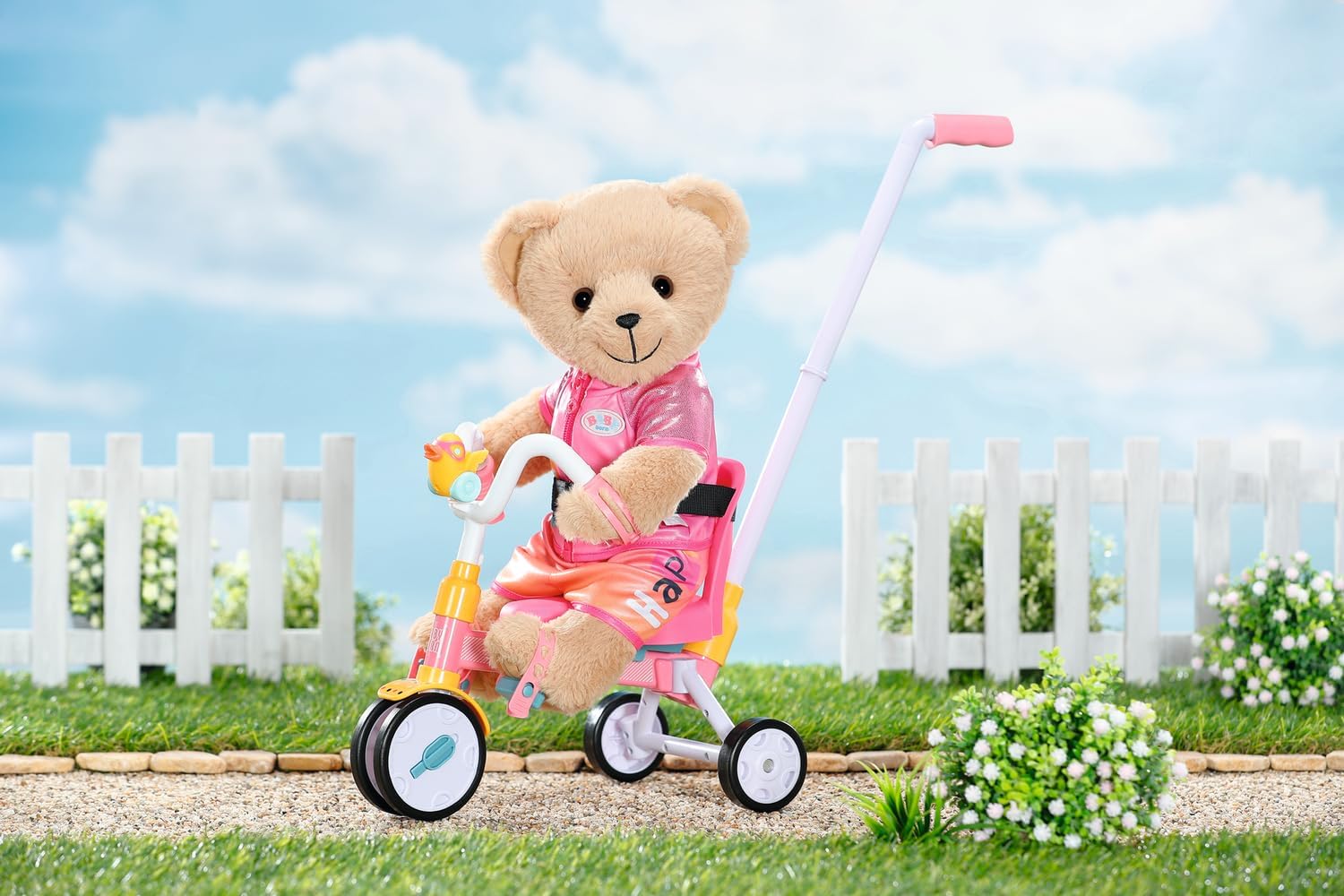 BABY born Bike Outfit 835876 - Sporty Bike Outfit with Gloves and Sunglasses for Dolls 5