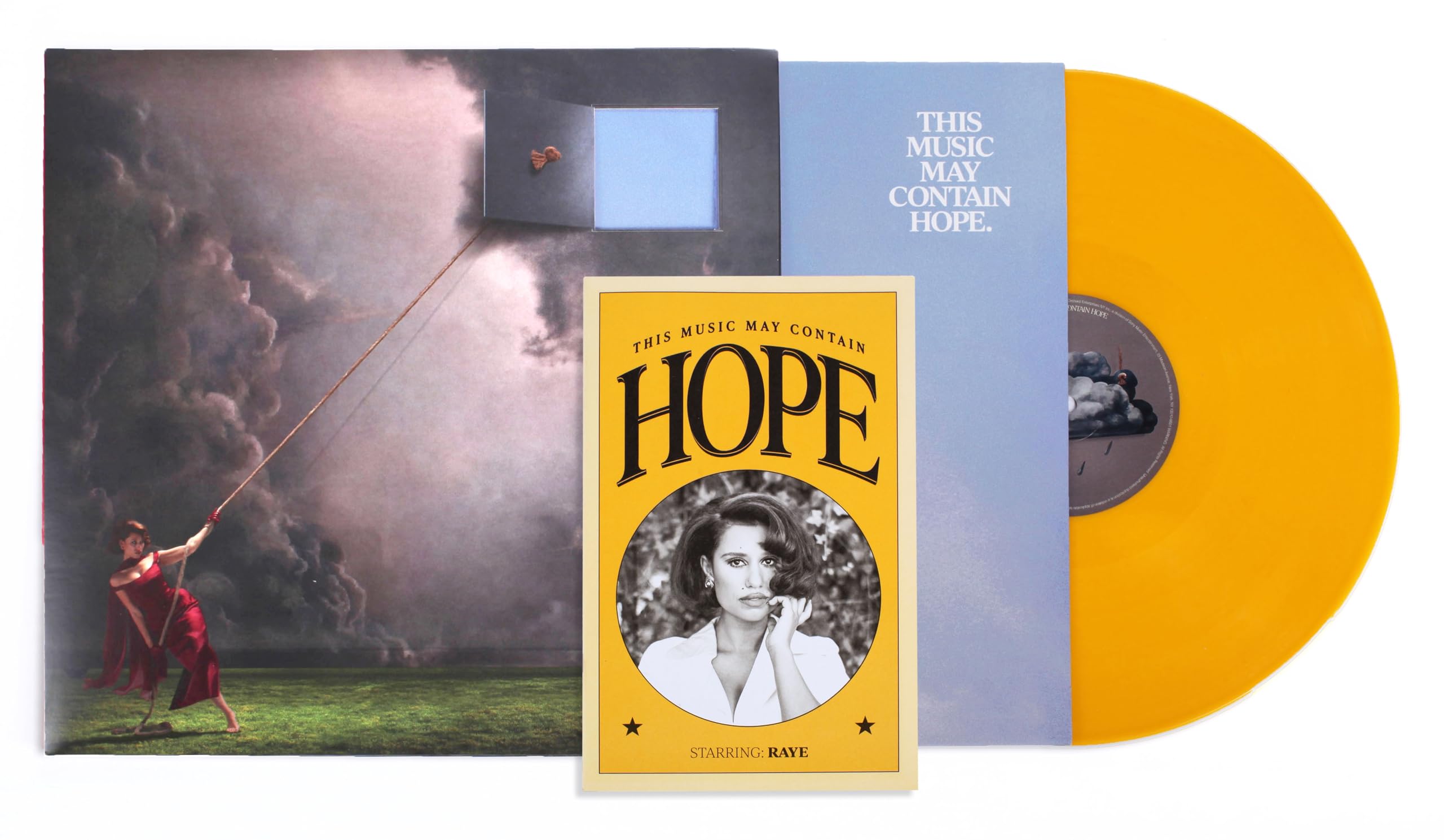 RAYE - THIS MUSIC MAY CONTAIN HOPE [Yellow Vinyl Double LP] 3