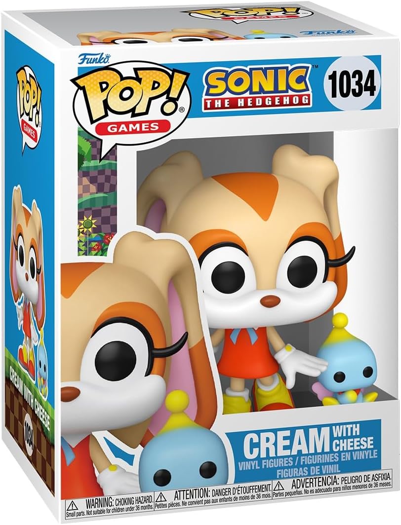 Funko Pop! Sonic the Hedgehog - Cream with Cheese Vinyl Figure 1