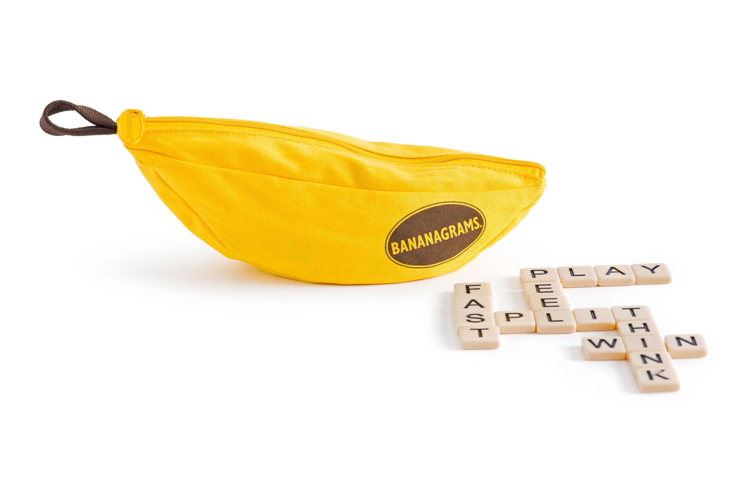 BANANAGRAMS Bananagrams Word Game for 2-6 Players, Ages 7+ 1