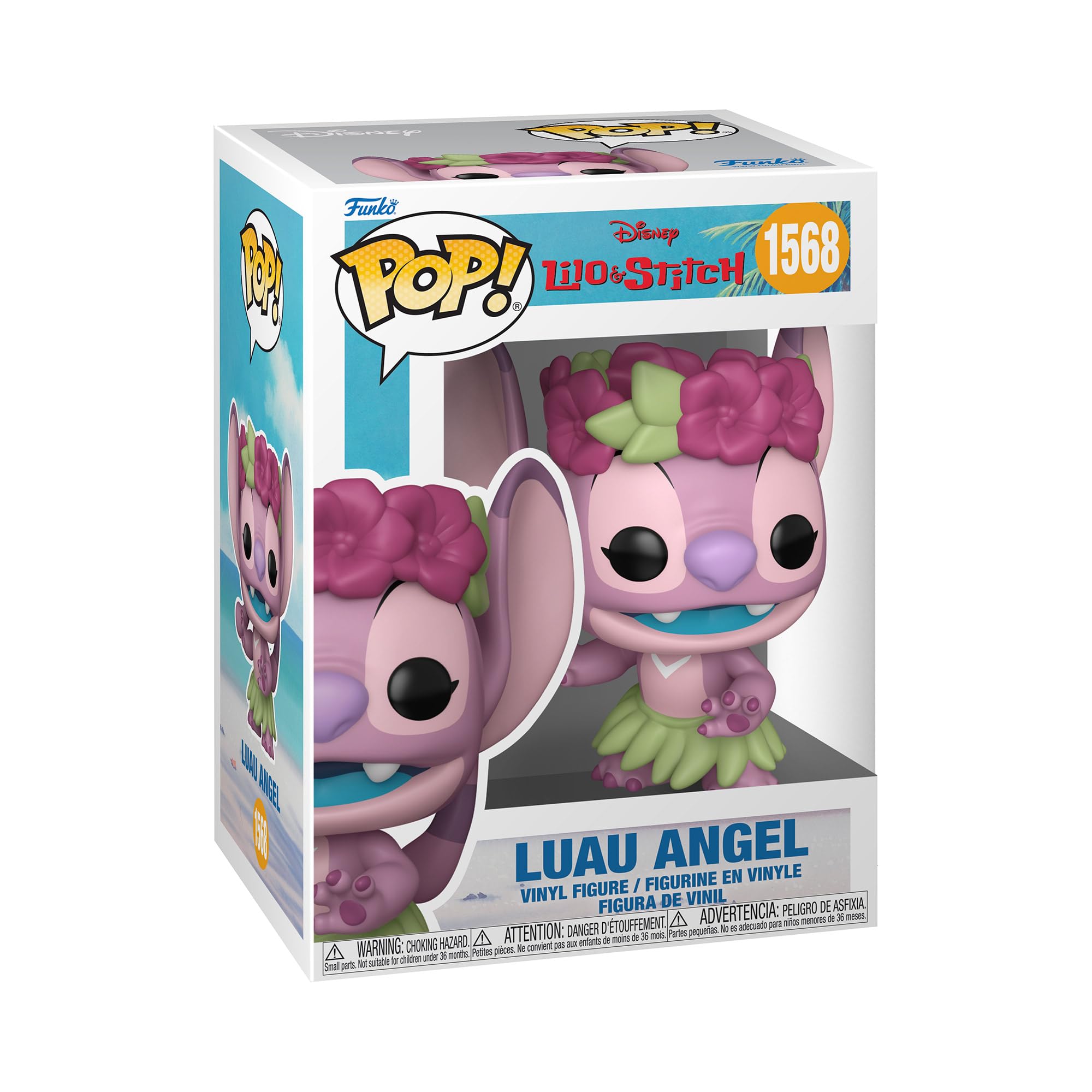 Funko Pop! Luau Angel - Lilo and Stitch Collectible Vinyl Figure | Approx 3.75 Inches 1