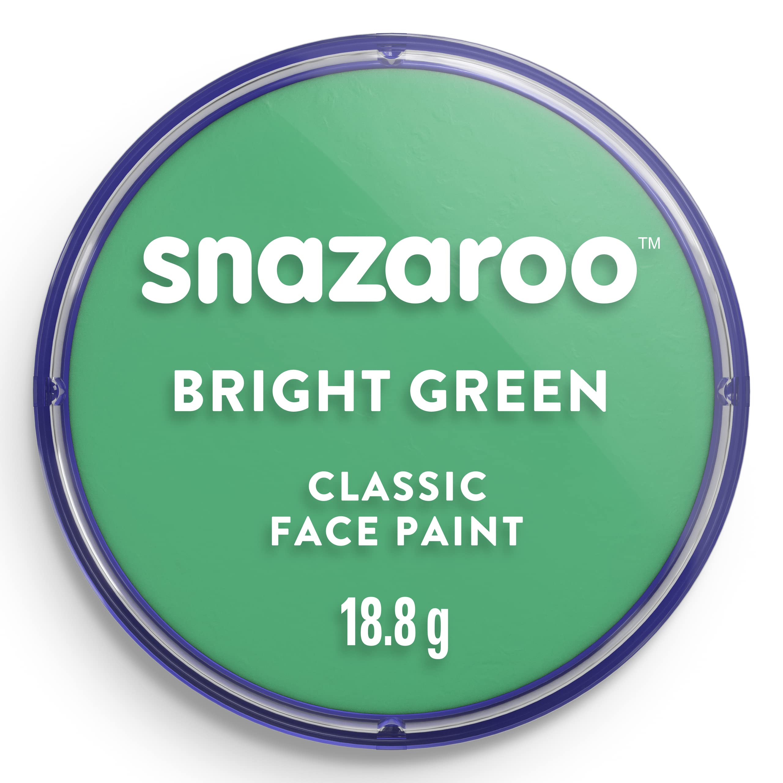 Snazaroo - Classic Face and Body Paint (18ml) - Bright Green 1