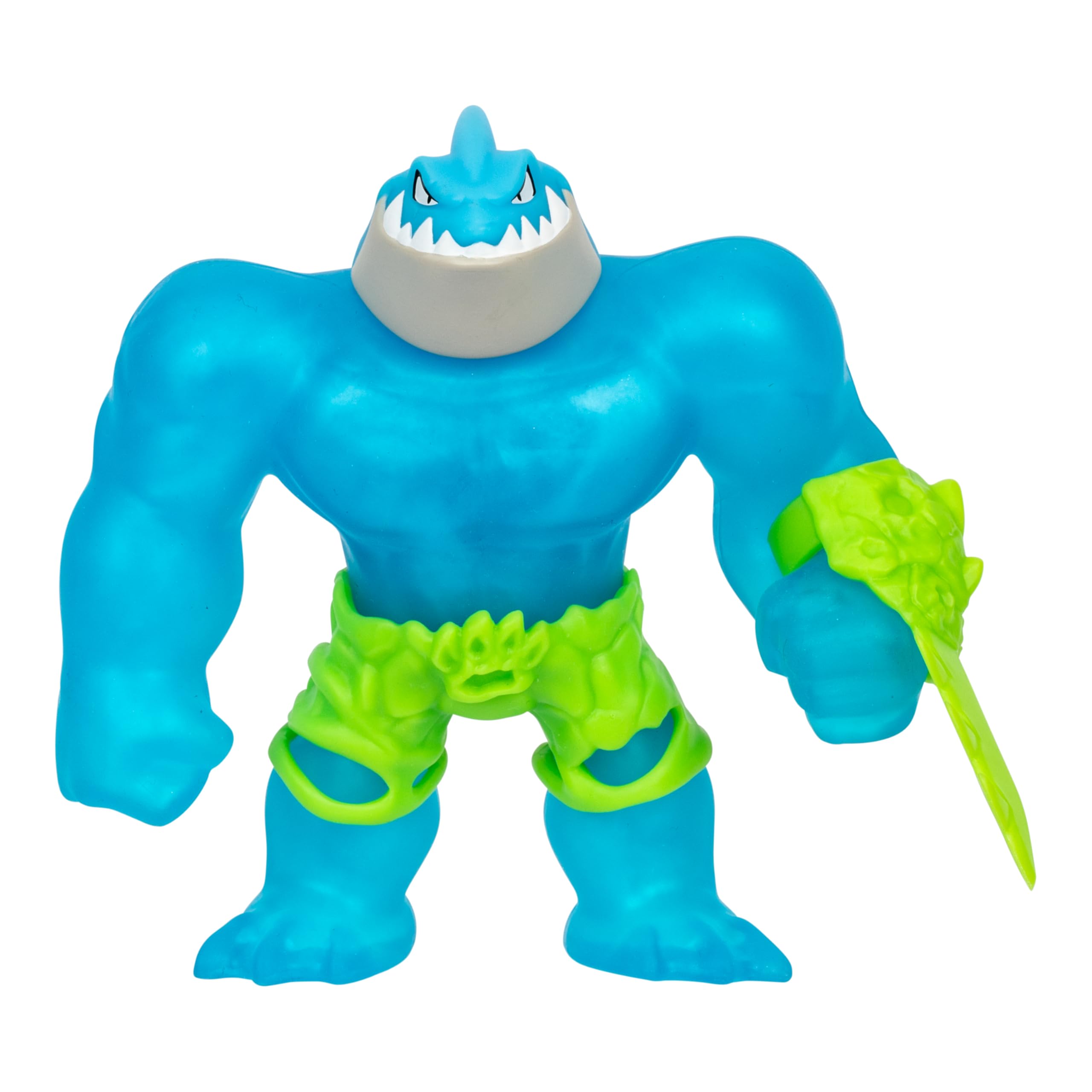 Heroes of Goo Jit Zu Meteor Madness Thrash - Stretchy Goo-Filled Action Figure with Meteor Shark Tooth Sword 1