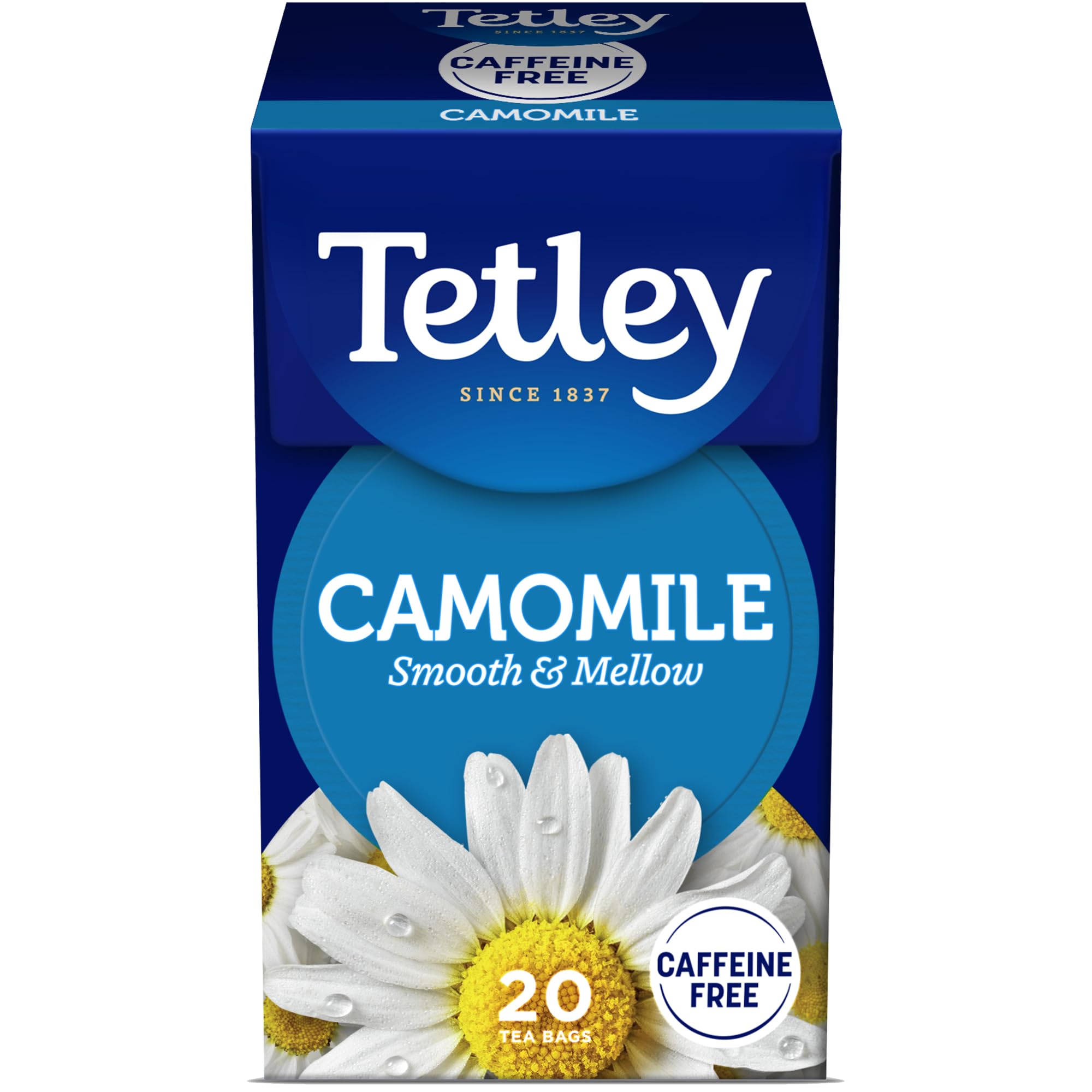 Tetley - Pure Camomile Tea 20 Teabags, Naturally Caffeine-Free Herbal Infusion 1
