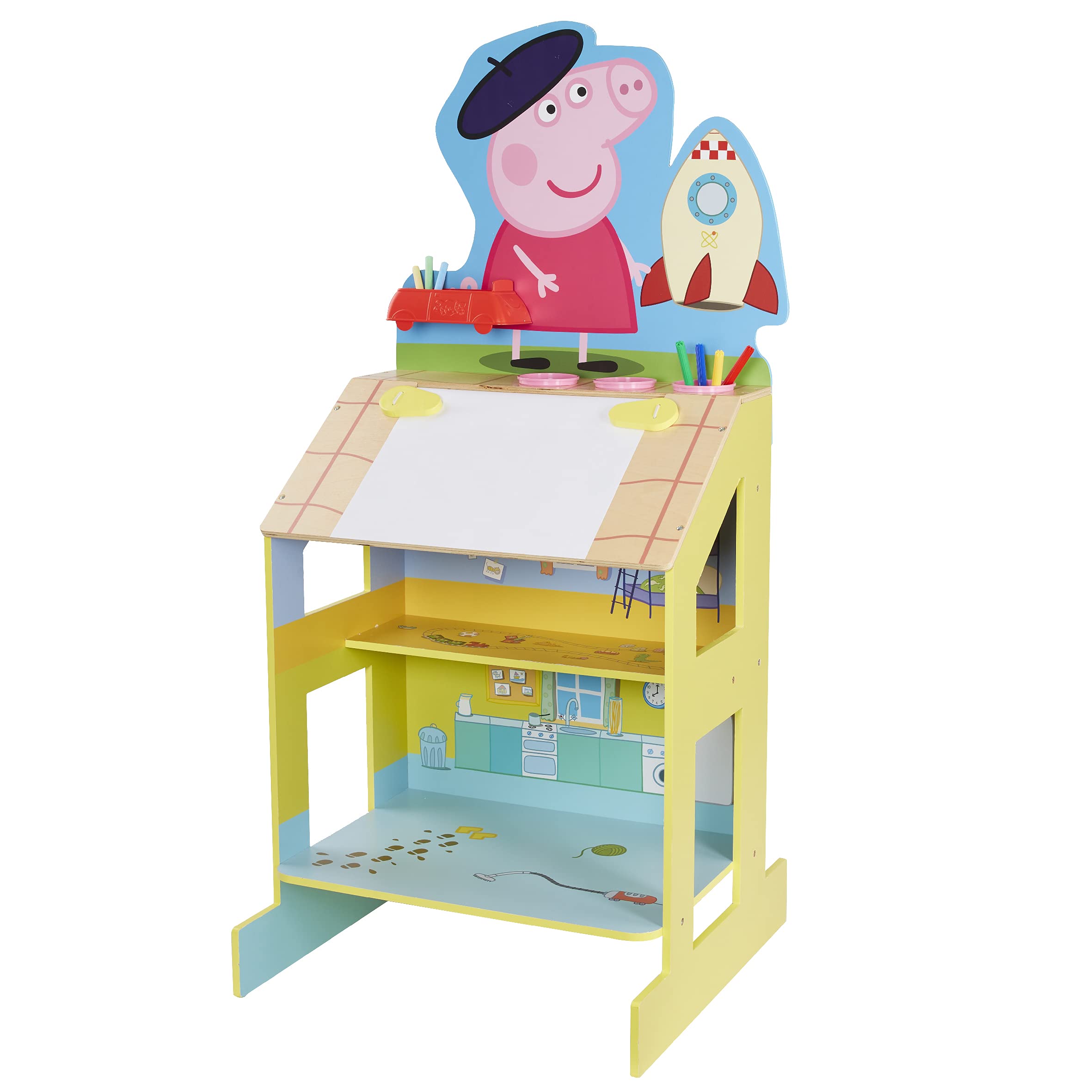 Peppa Pig Spiel- und Zeichenstaffelei aus Holz