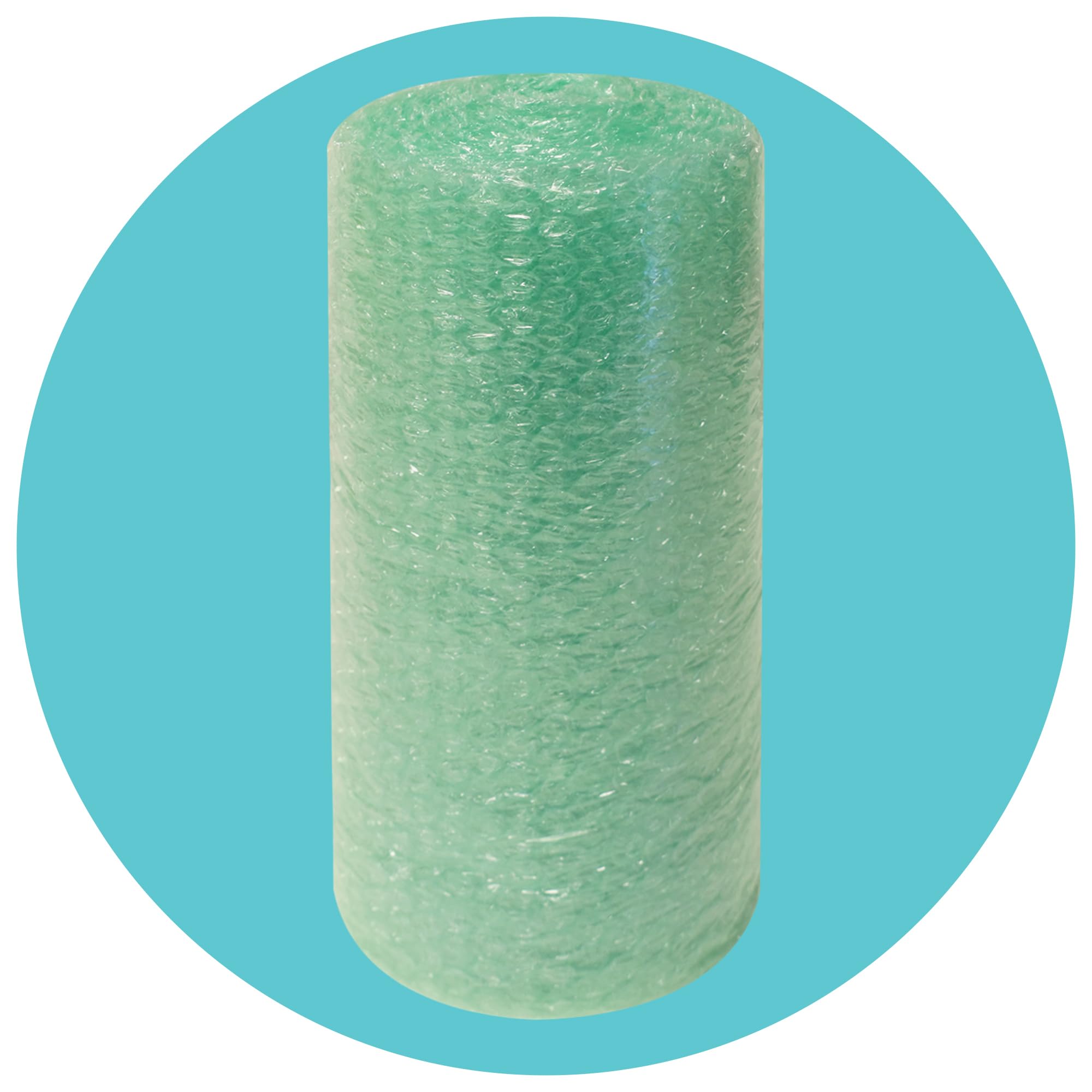 Triplast Biodegradable Green Bubble Wrap Roll - 300mm x 10m | Small 10mm Bubbles | Recyclable LDPE