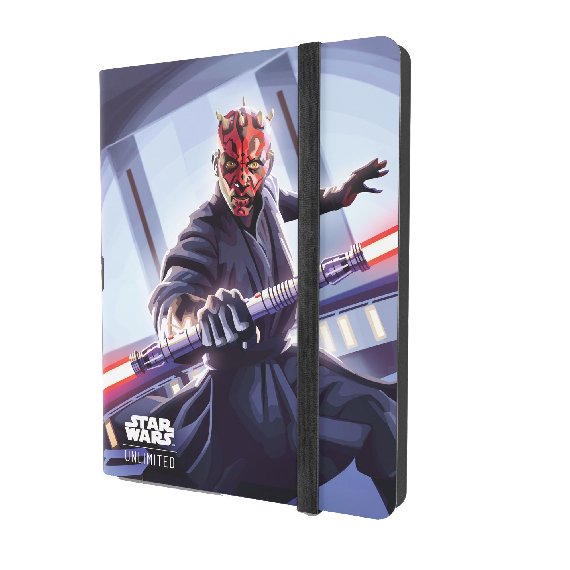 Gamegenic Star Wars: Unlimited 18-Pocket Album Set 5 Qui-Gon Jinn & Darth Maul | 360 Card Capacity 1