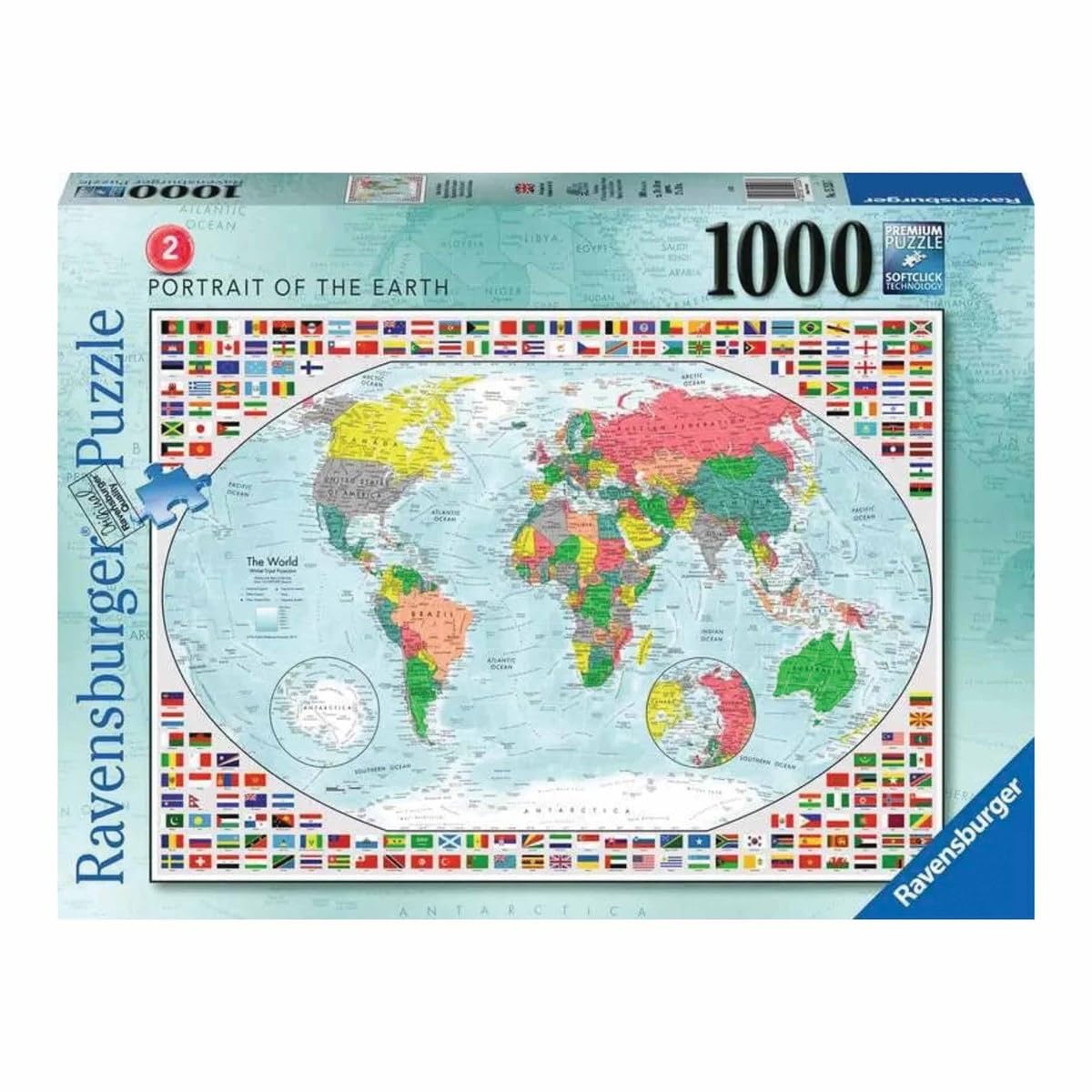 Ravensburger Portrait of The Earth 1000 Piece Jigsaw Puzzle - Premium Adult Puzzle