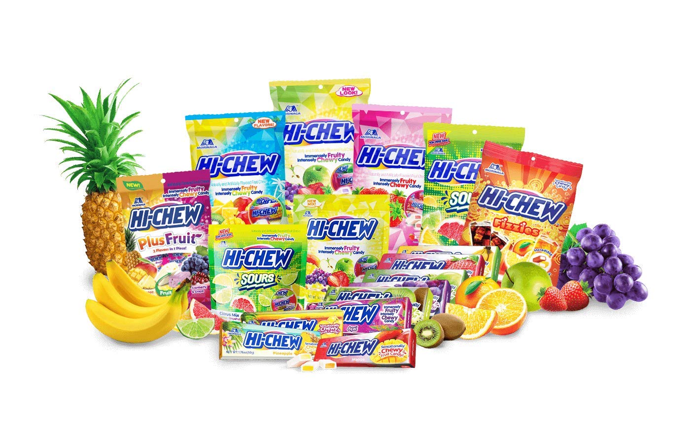 Morinaga Hi-Chew Grape 50g Chewy Fruit Candy 5
