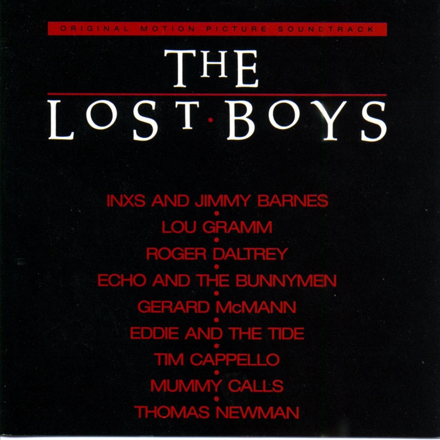 Various Artists - The Lost Boys Soundtrack Audio CD 1