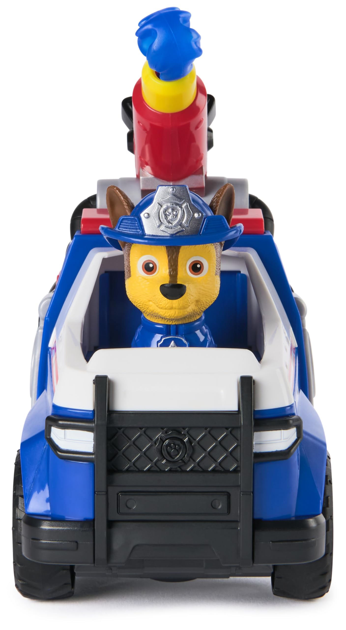 Paw Patrol Chase Rescue Fire Cruiser with Action Figure & Projectile Launcher - Fire Truck Playset for Kids 3+ 2