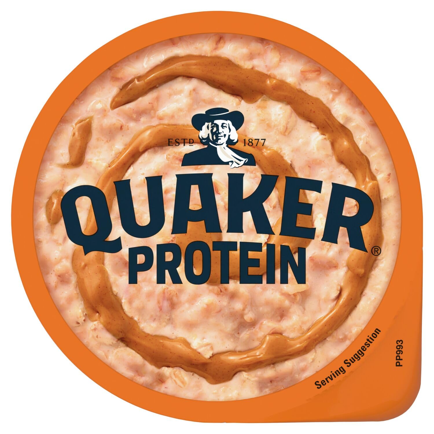 Quaker Protein Peanut Spread - Chocolate Fudge Flavor | 58g Pots (Pack of 6)