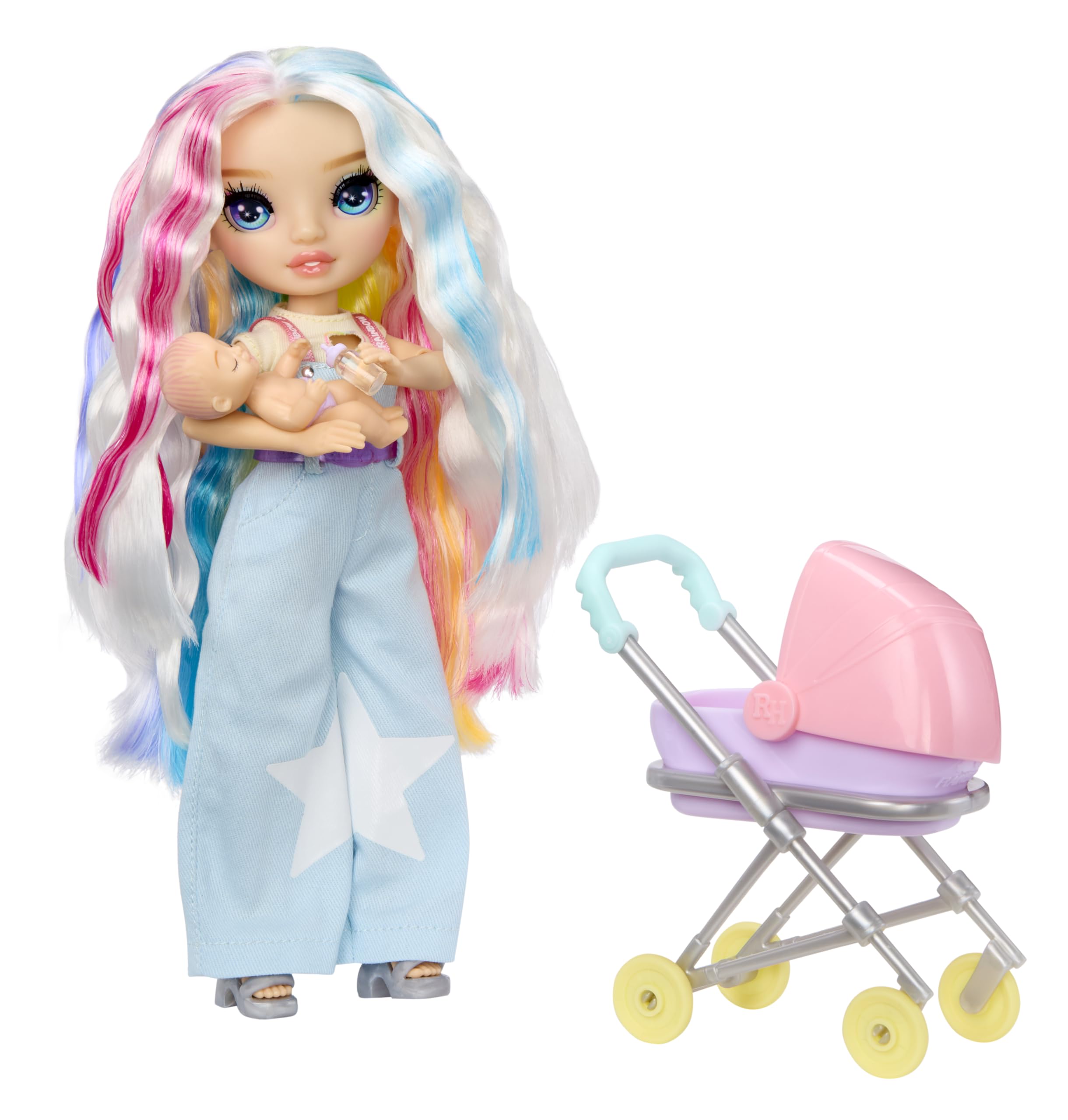 Rainbow High Amaya Raine Jr. High Bestie Babysitters Doll - 23cm, Ages 4+ 3