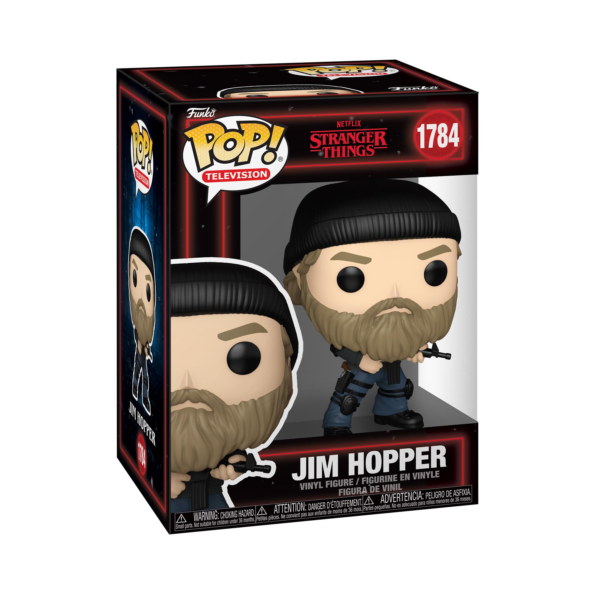 Funko Pop! TV: Stranger Things Season 5 - Jim Hopper Vinyl Figure