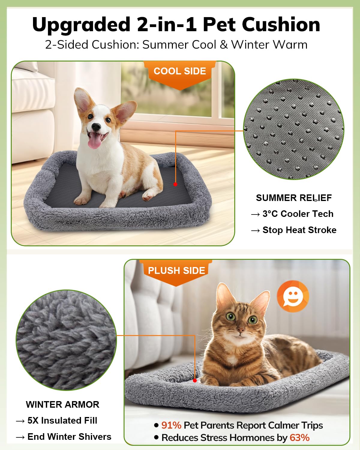 Morpilot Soft-Sided Pet Carrier for Cats and Puppies up to 7 kg | Airline Approved | 44cm L 9
