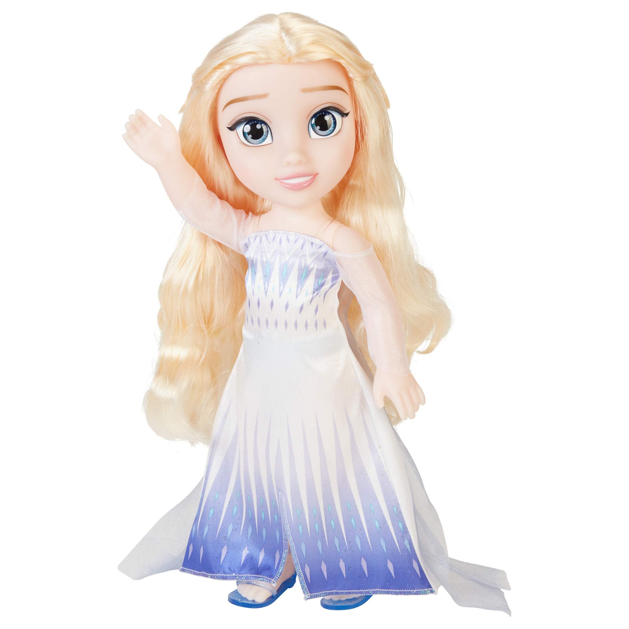 Disney Frozen 2 Elsa the Snow Queen Doll - 35cm Tall with Long Flowing Hair & Iconic Dress 10