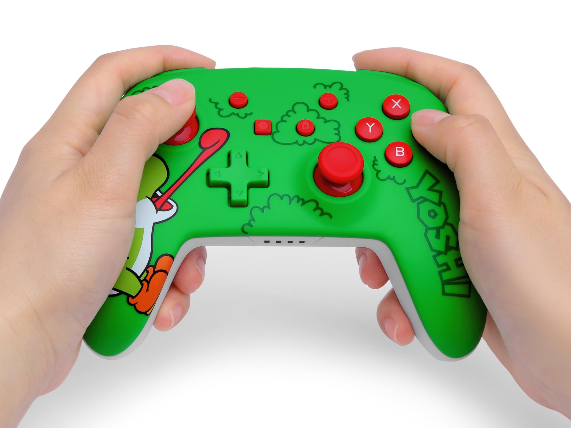 PowerA Wireless Controller for Nintendo Switch - Hungry Yoshi, Officially Licensed for Switch, Switch OLED, and Switch Lite 18
