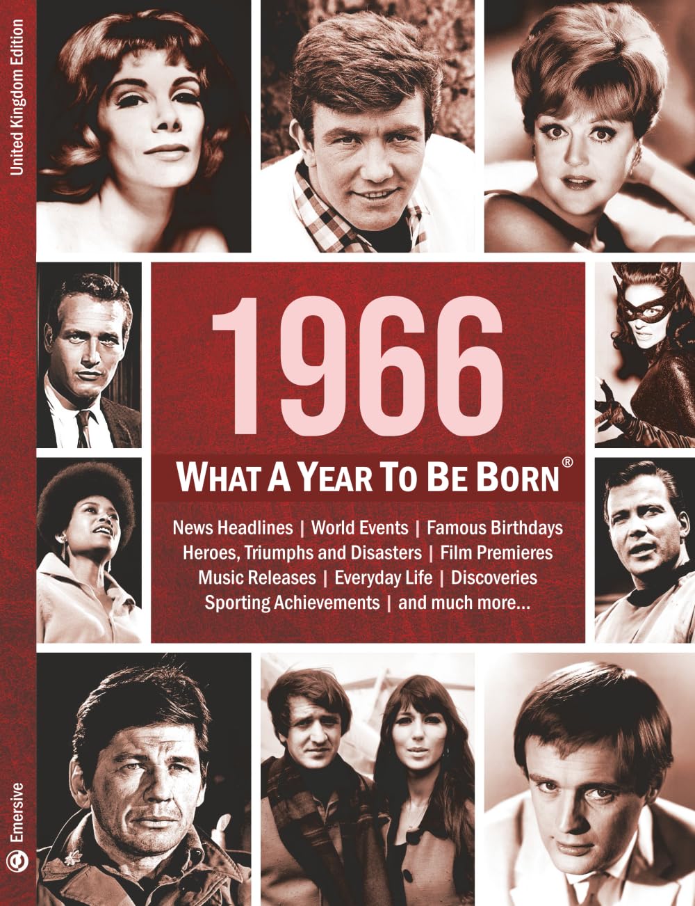 Emersive 1966: What A Year To Be Born: A Birthday Gift to Treasure | Paperback | English