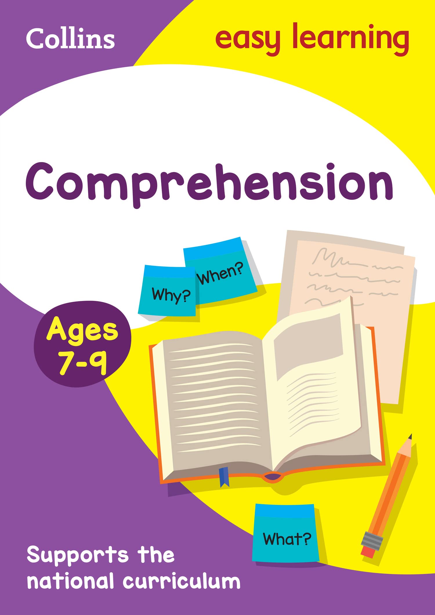 Collins Comprehension Ages 7-9 | KS2 English Reading & Writing Skills Practice Book