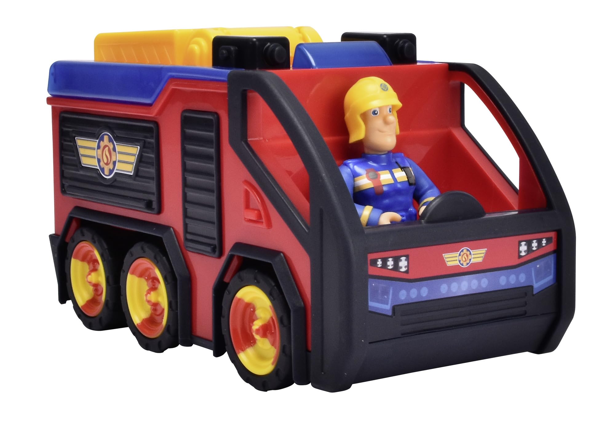 Simba Fireman Sam Junior Jupiter Fire Engine with Sam Figure - Ages 3+