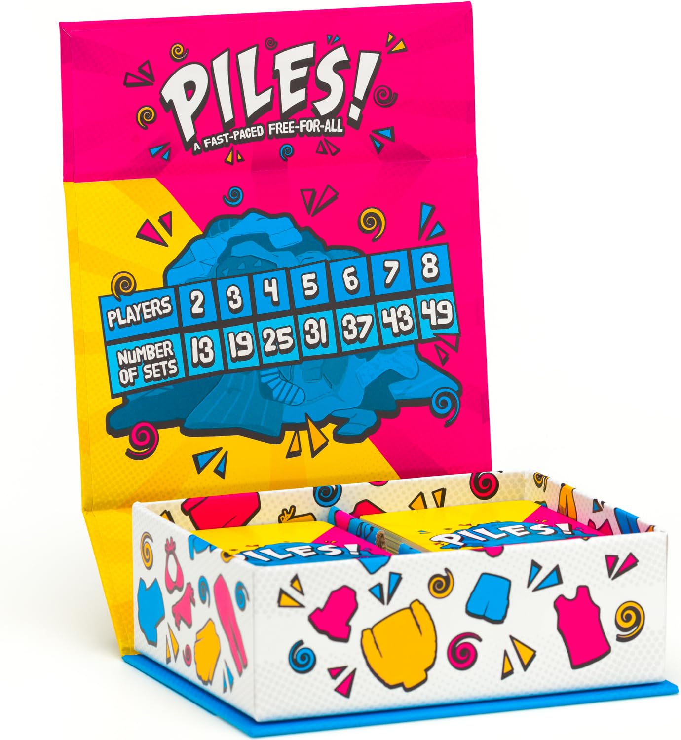 Lost Boy Entertainment Piles Card Game for Kids 8 and Up 5