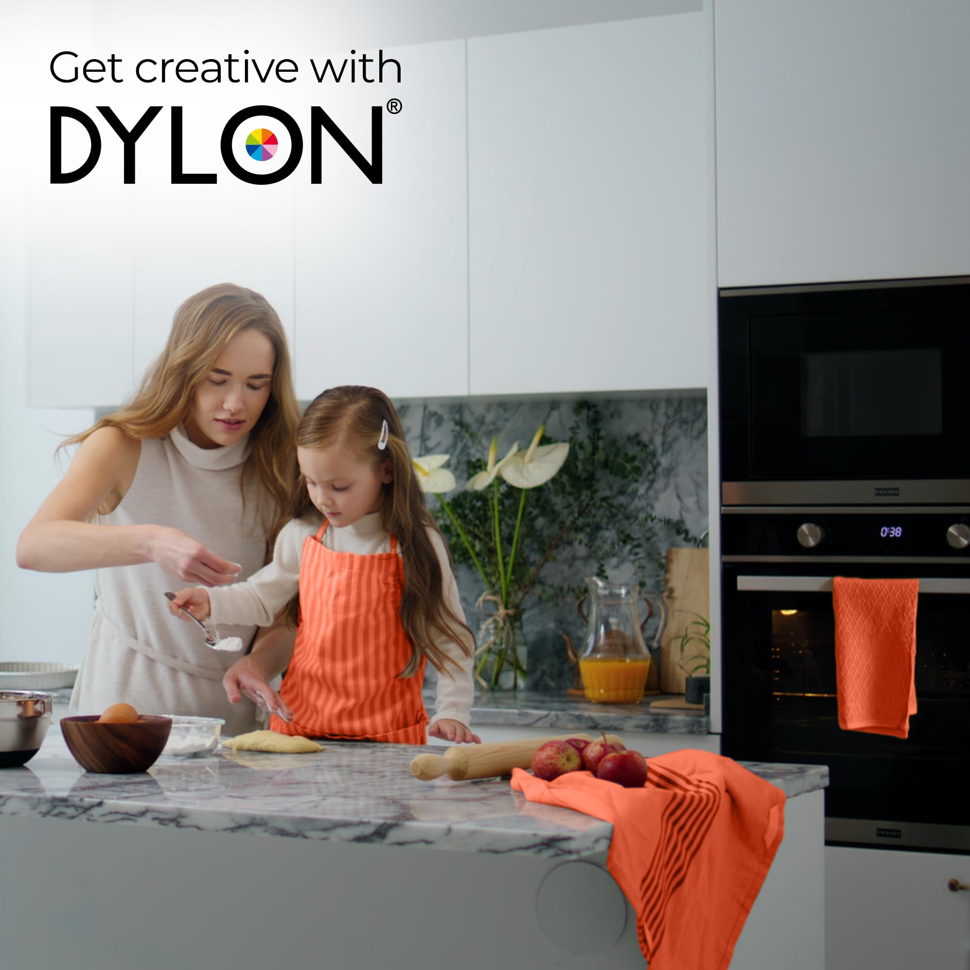 DYLON Washing Machine Fabric Dye Pod for Clothes & Soft Furnishings – Fresh Orange, 350g 14