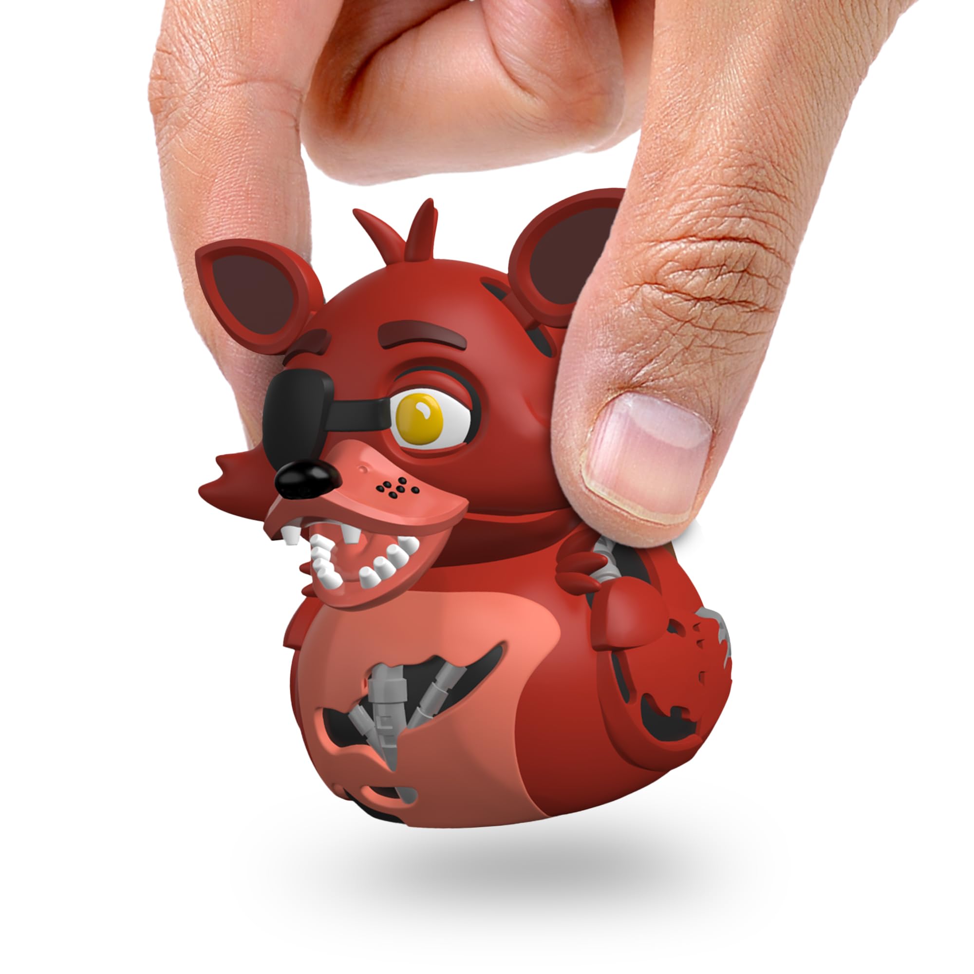 TUBBZ Five Nights At Freddy's Foxy Mini Cosplaying Rubber Duck Vinyl Figure | Approx. 5cm Tall | Collectible