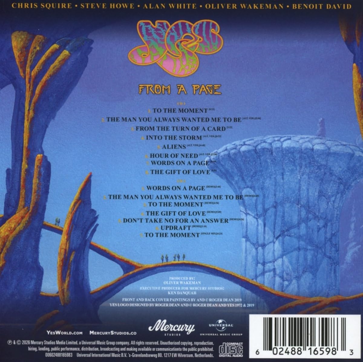 Yes - From A Page [2CD] 2