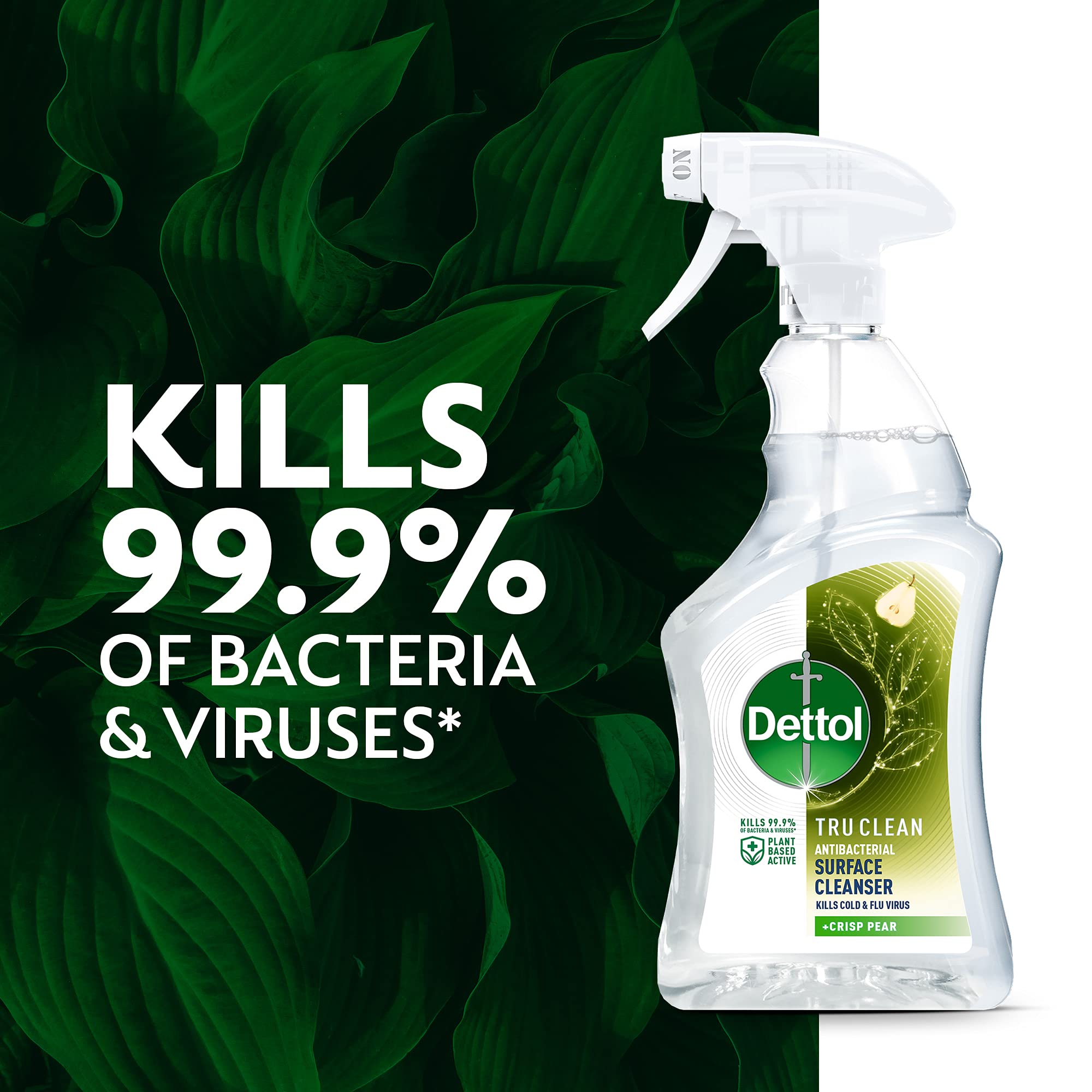 Dettol Tru Clean Surface Cleanser Crisp Pear Liquid Cleaner 750ml | Kills 99.9% Bacteria & Viruses 3