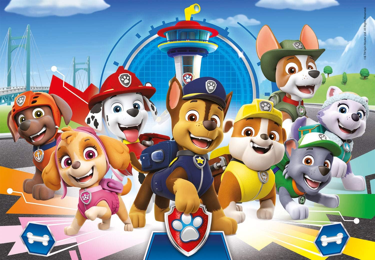 Clementoni Paw Patrol 2 x 60-Piece Puzzles - Ages 5+ 3