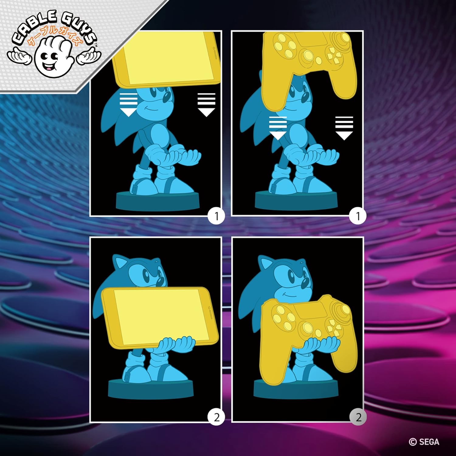 Marvel Deadpool 3 R.E.S.T Gaming Accessories Holder & Phone Stand 4