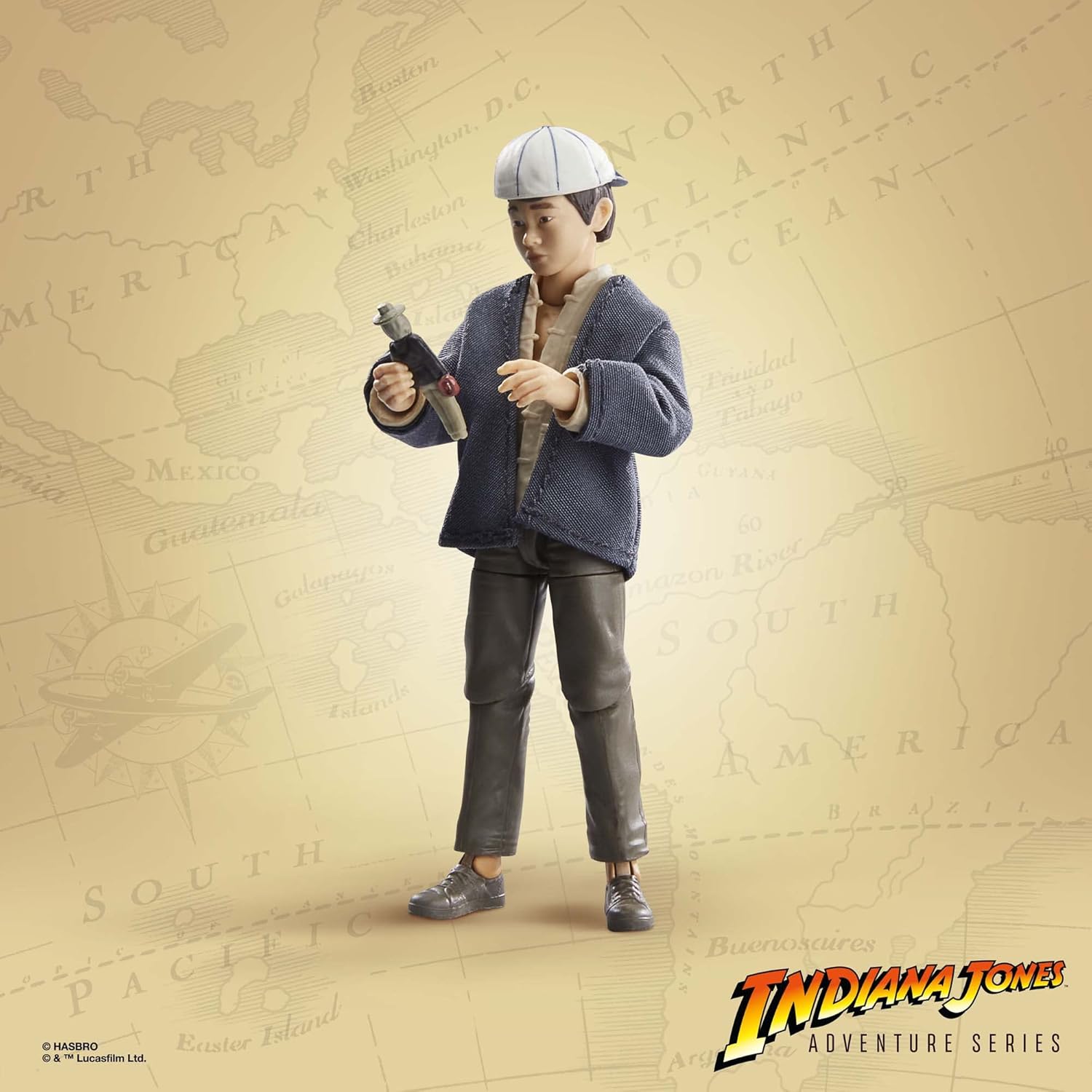Hasbro Indiana Jones Adventure Series Temple of Doom - Short Round 6" Action Figure (F6068) 5