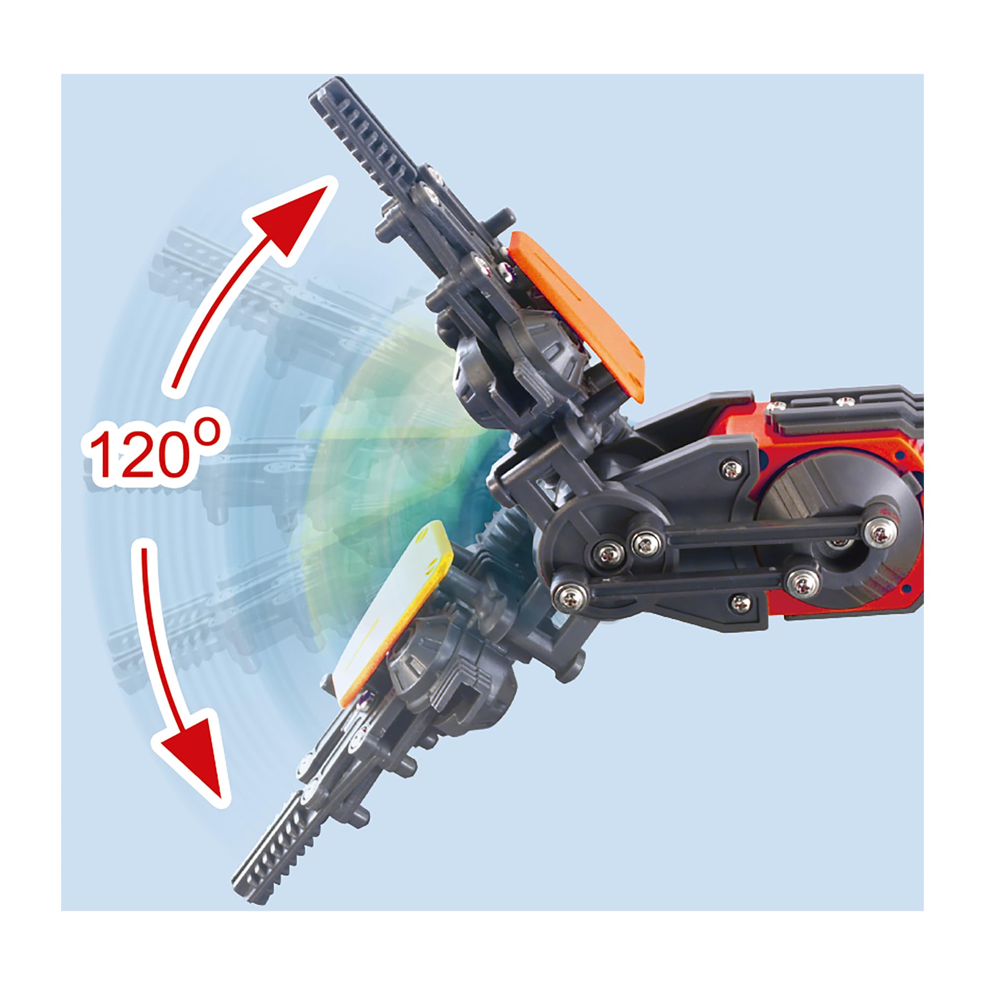 Machine Works MWRA01 Build Your Own Robotic Arm Kit - Wireless Controlled Metal Robot for Ages 10+ 4