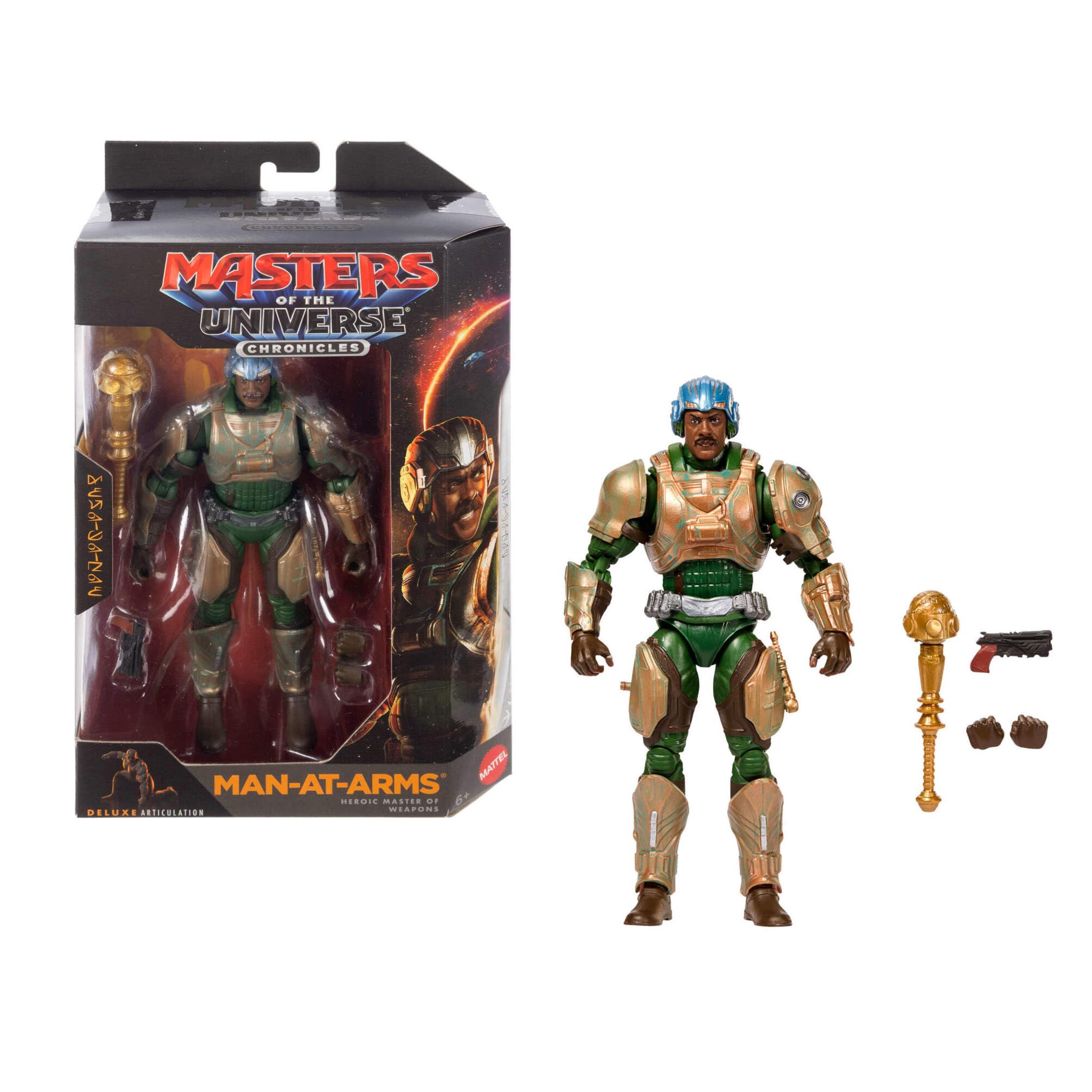 Masters of the Universe Chronicles Man-At-Arms Action Figure | 6.5 Inch Scale | Movie Inspired
