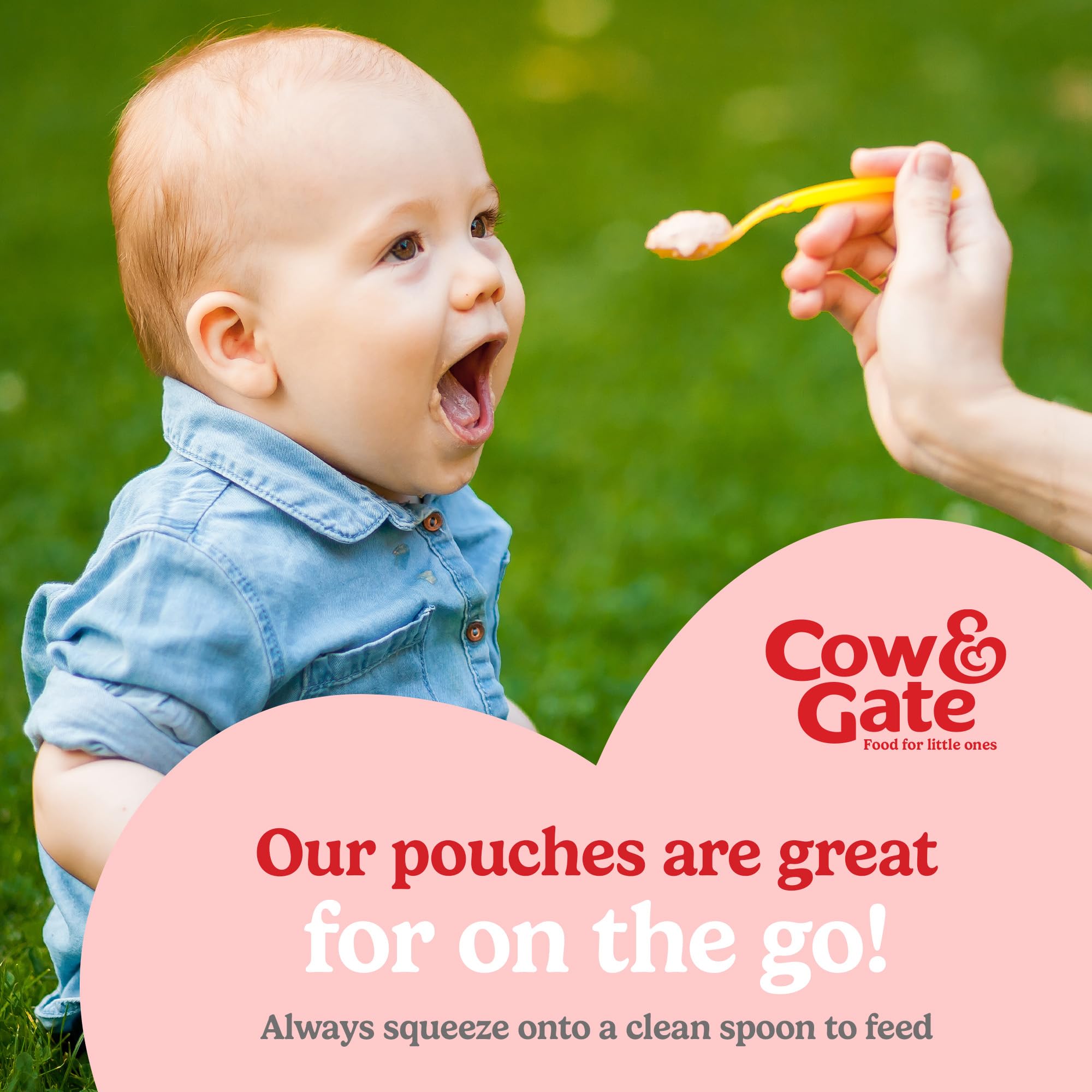 Cow & Gate Pear Carrot Prune Beetroot Baby Food Pouch - 6x100g, Suitable from 4 Months 6