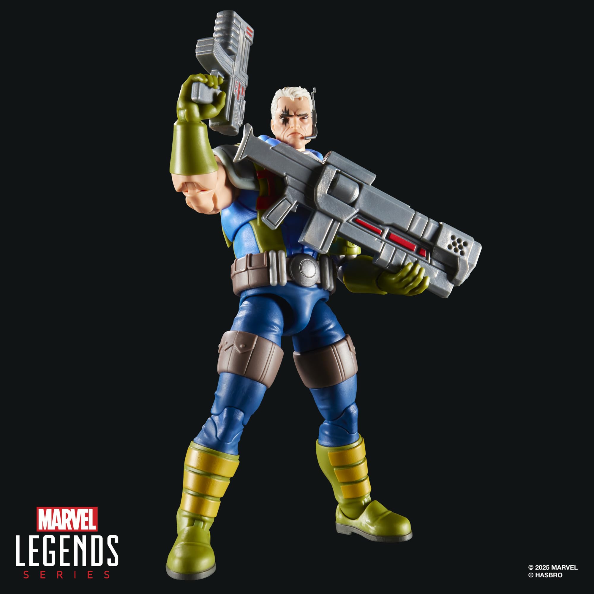 Marvel Legends X-Men '97 Cable Action Figure - 15 cm Scale, 6 Accessories, Ages 4+ 6