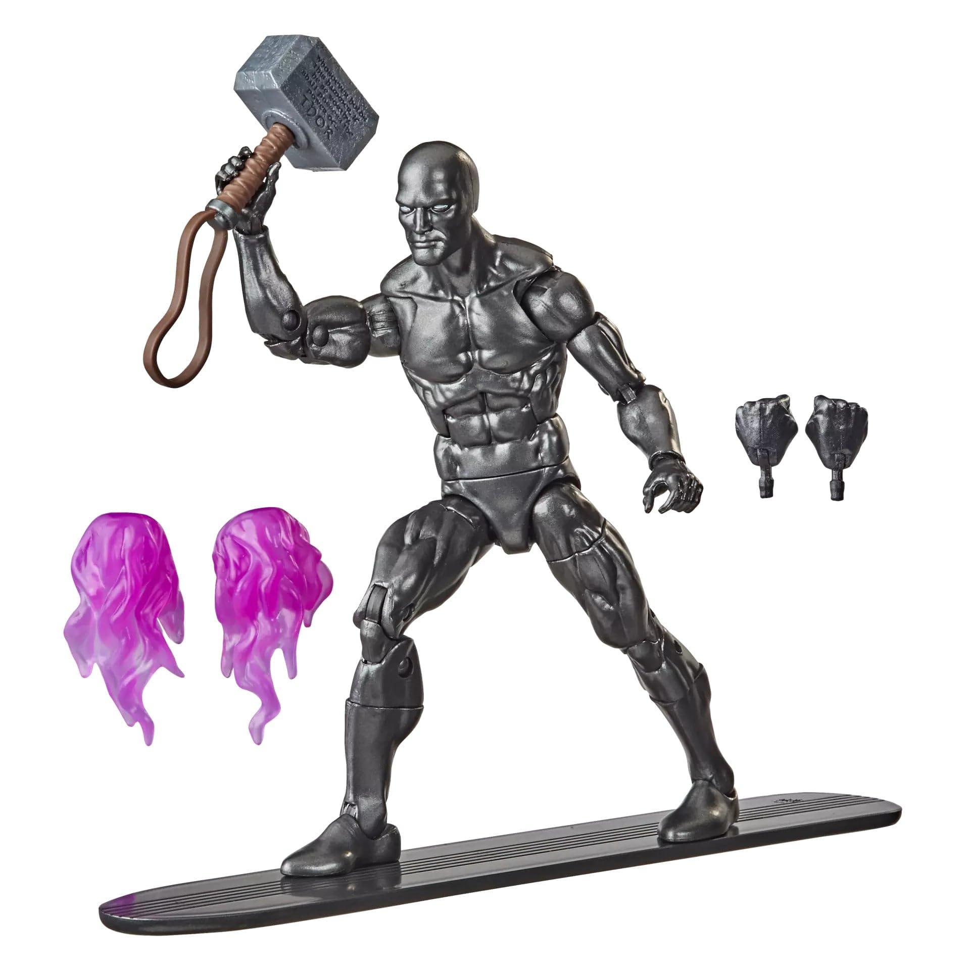 Marvel Legends Series Silver Surfer Action Figure - 15 cm Scale | Avengers Team | Hasbro