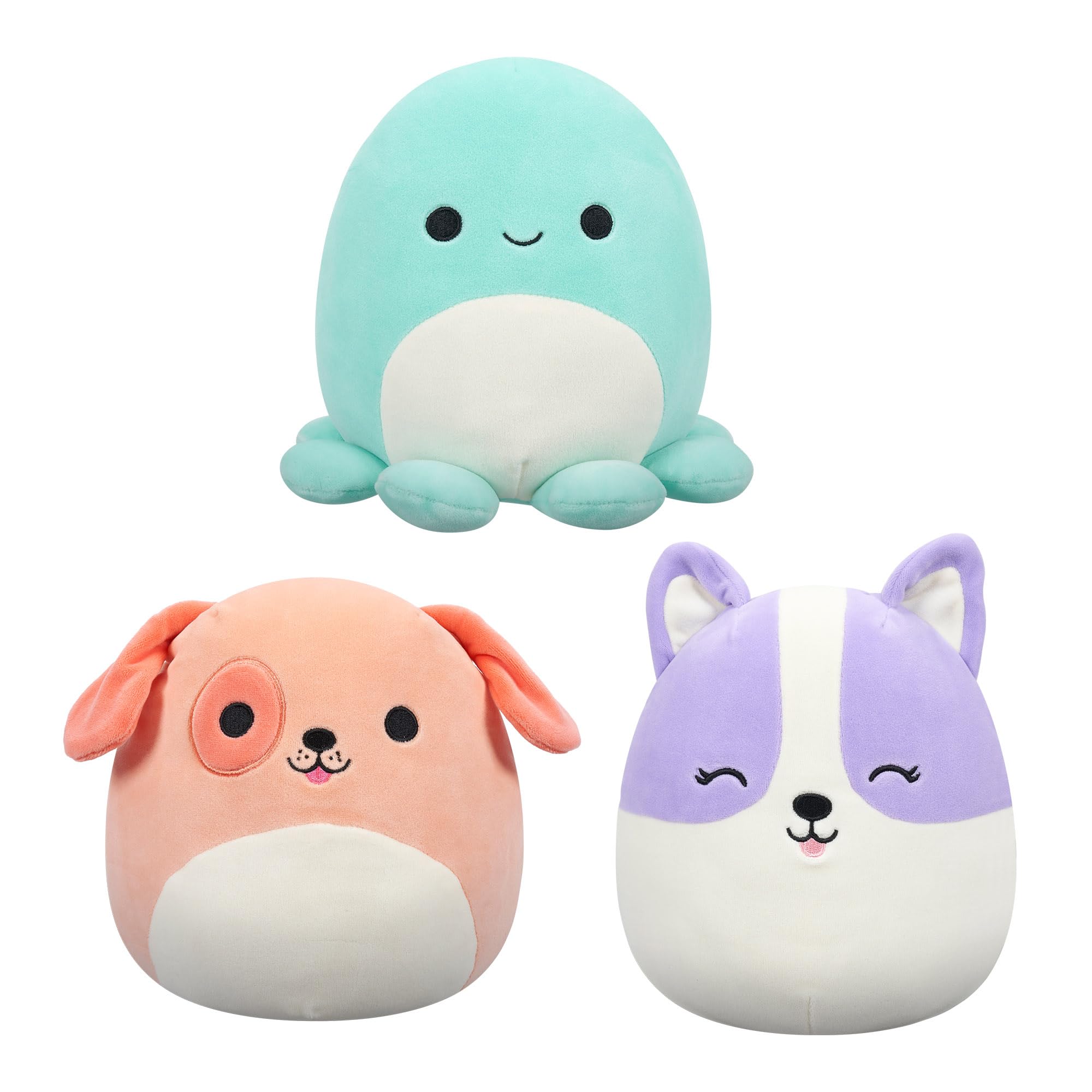 Squishmallows Original 8-Inch Mystery Pack - 3 Pack Ultrasoft Plush Toys for Kids 1