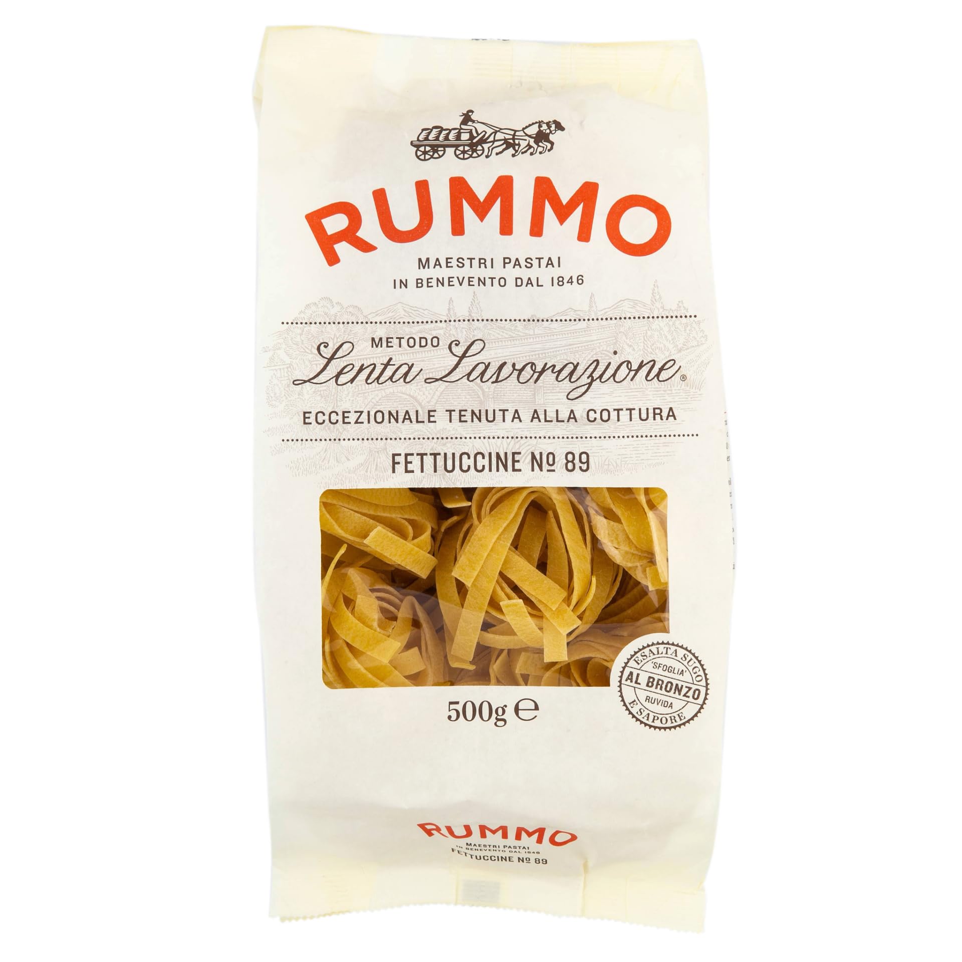 Rummo Fettuccine No. 89 - 500g Classic Ribbon-Cut Pasta from Italy 1