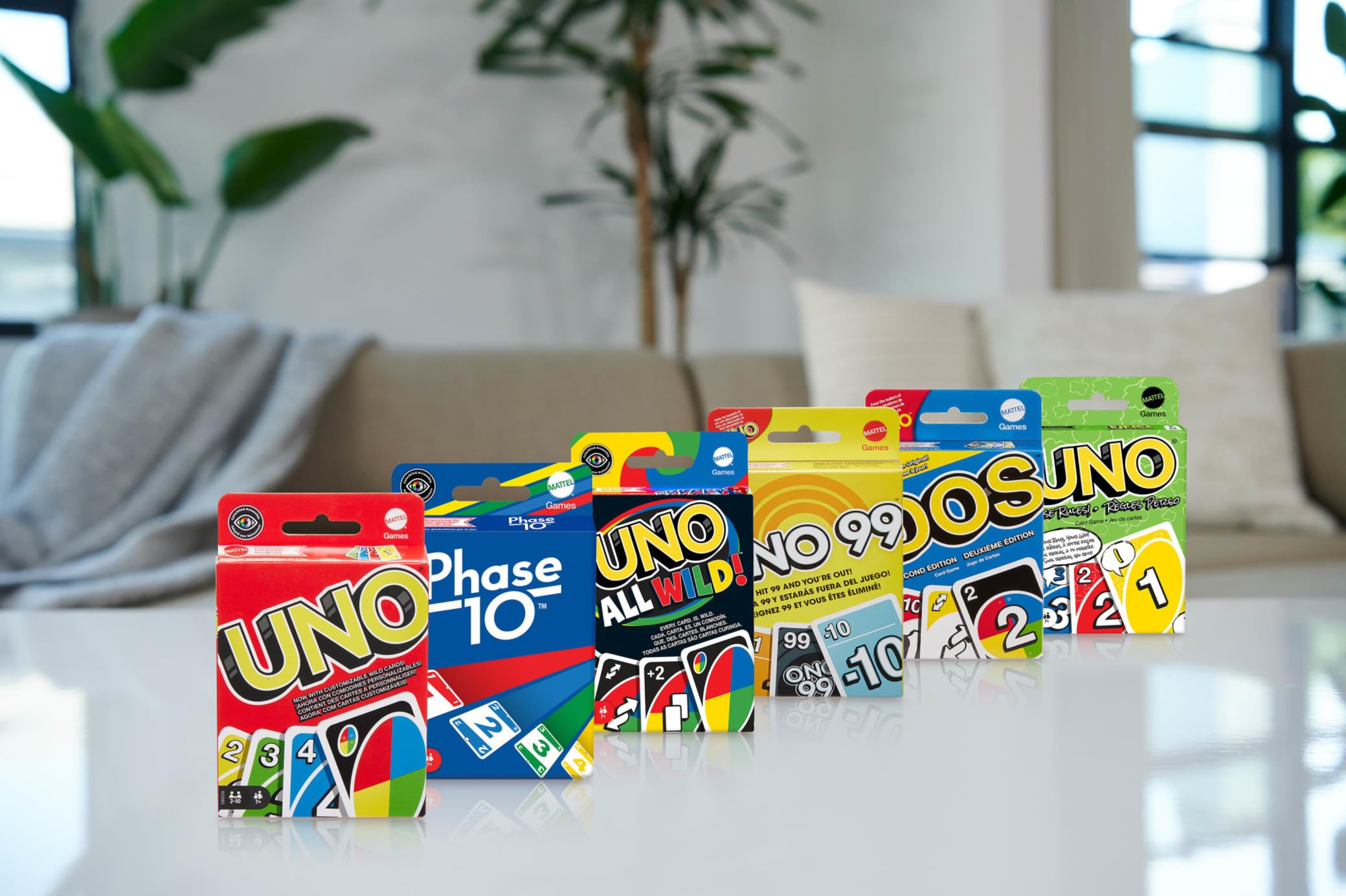 Mattel UNO House Rules Card Game for Family, Party & Travel - HRL31 7