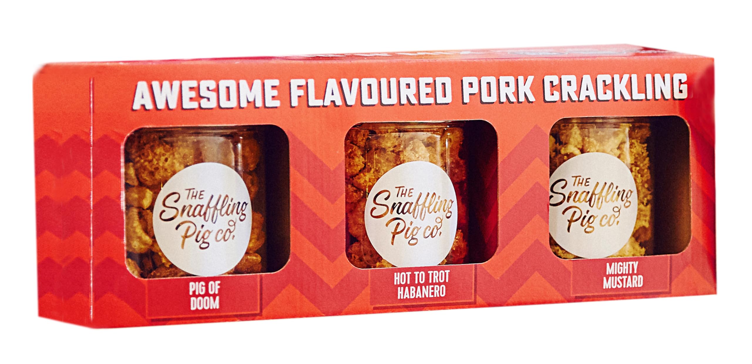 The Snaffling Pig Co. - Pig ’N’ Mix Pork Crackling Hot Mix, 90 g 8