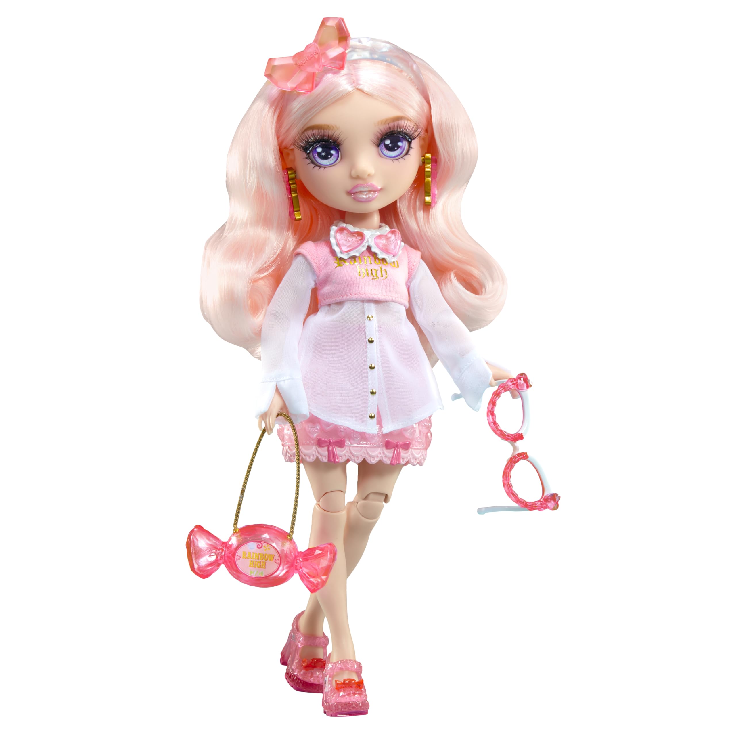 Rainbow High Creative Crystals Bella - Pink 28 cm Fashion Doll with Crystal 2