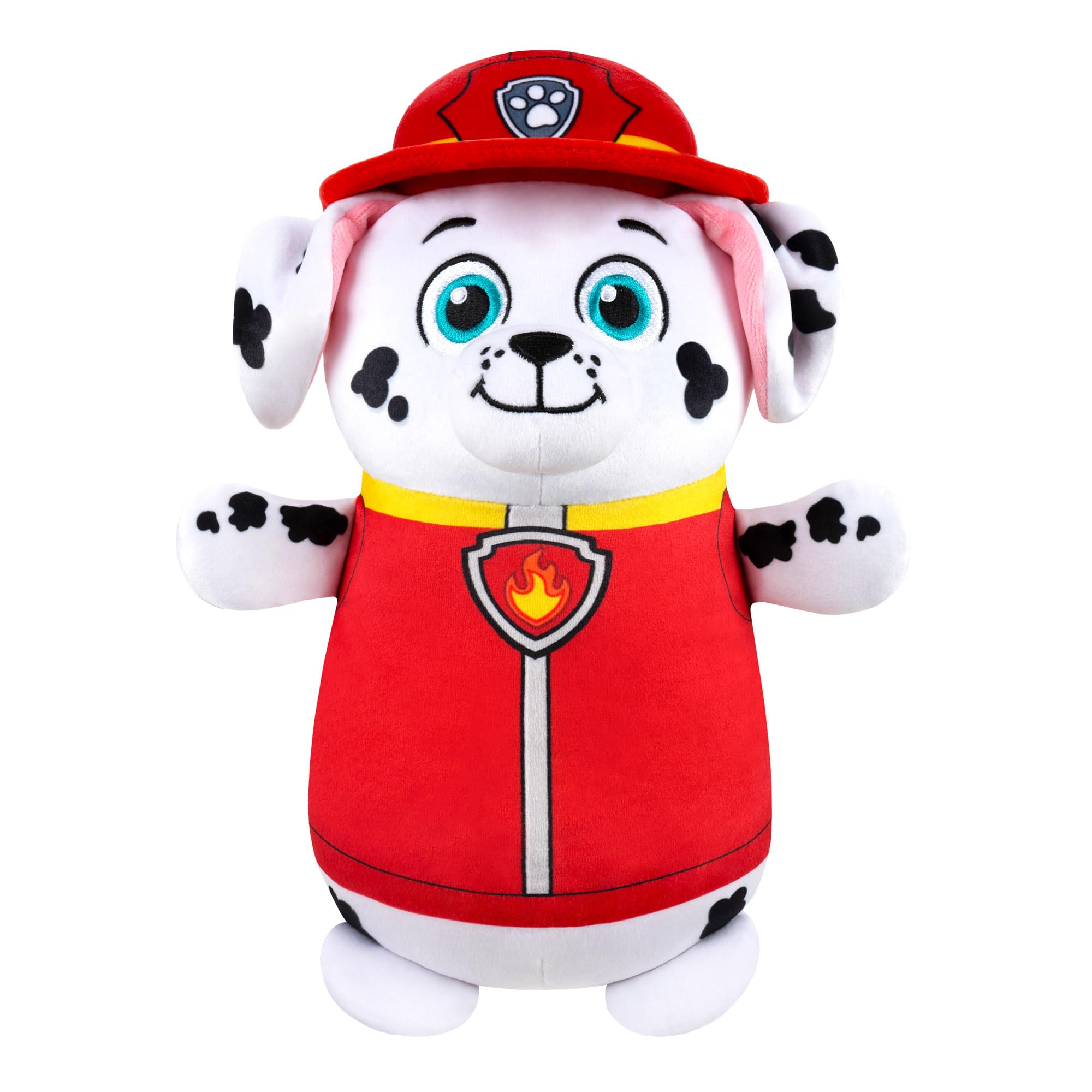 Squishmallows Marshall HugMees 10-Inch Plush - Paw Patrol Cuddle Buddy