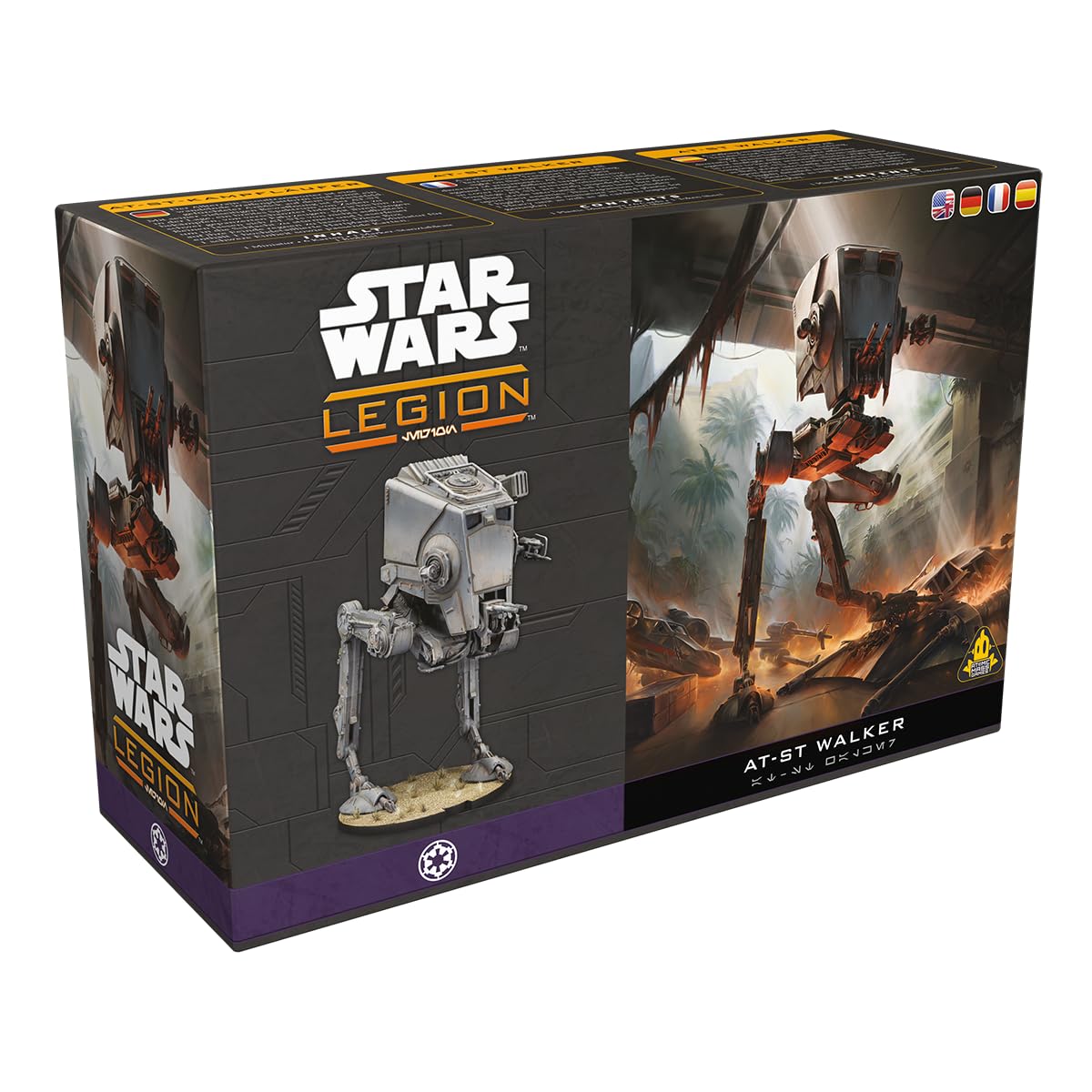 Asmodee Star Wars: Legion AT-ST Miniatures Game | Ages 14+ | 2 Players 1