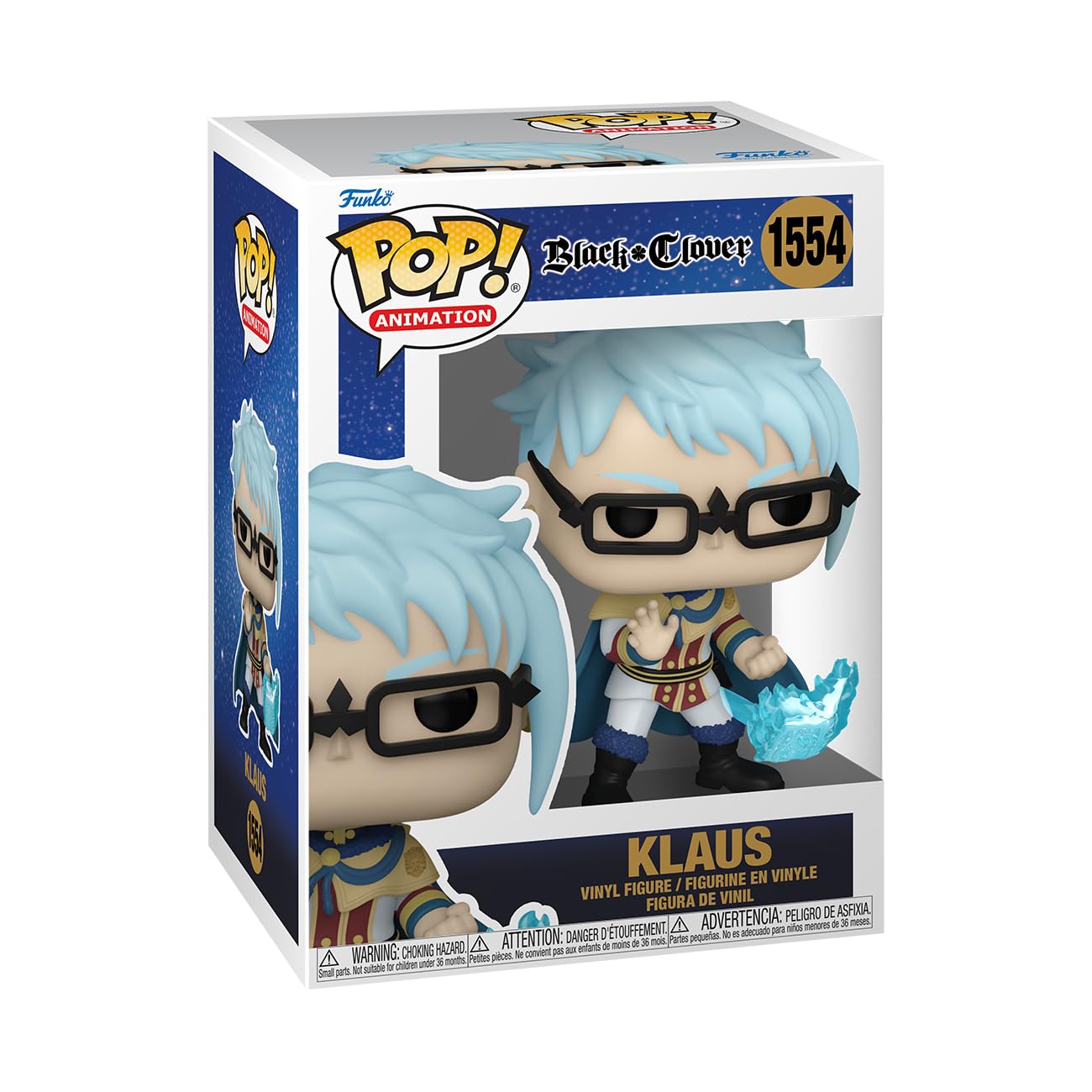 Funko Pop! Animation: Black Clover - Klaus Vinyl Figure (72118) 9