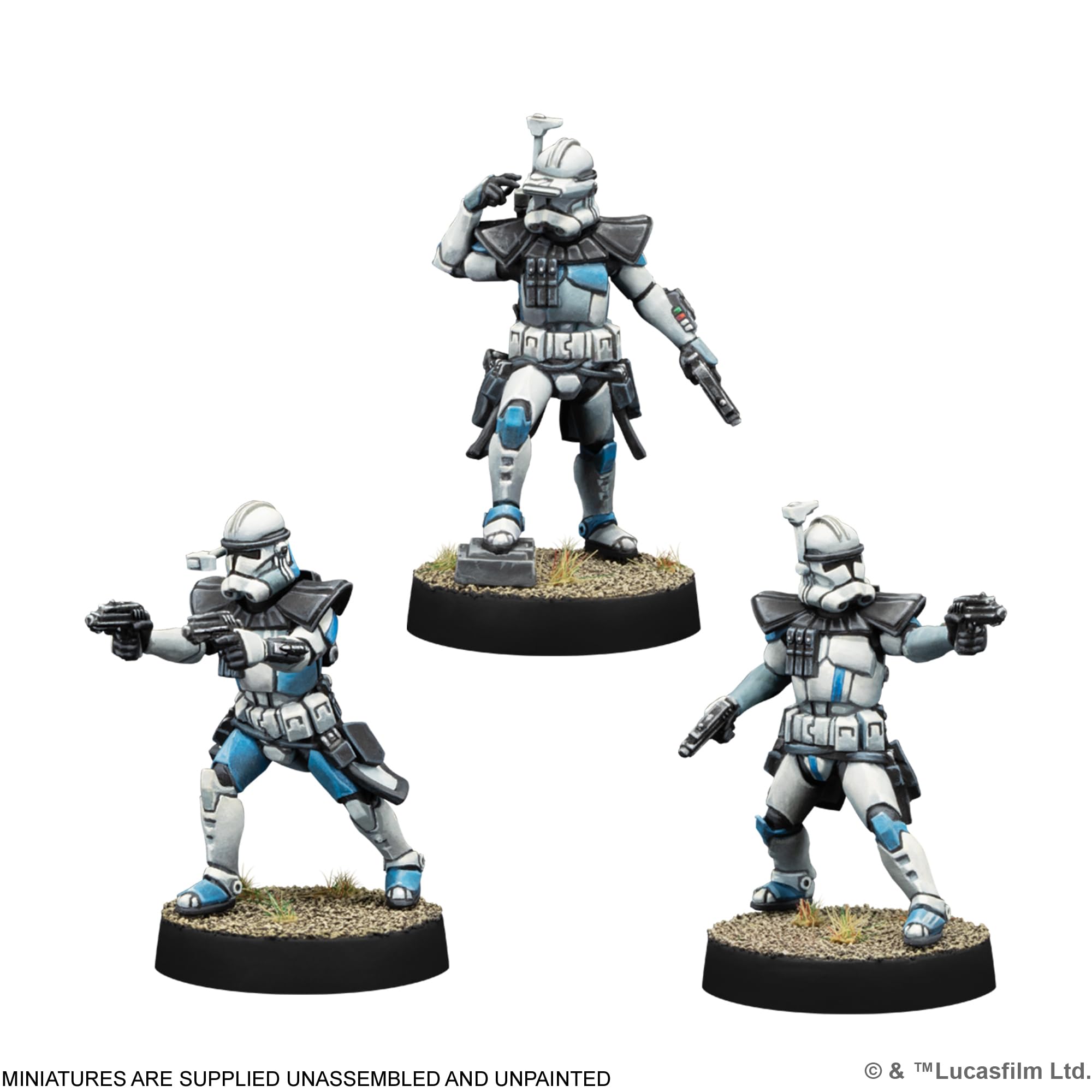 Asmodee Star Wars Legion: ARC Troopers Unit Expansion | 7 Miniatures | Age 14+ 2