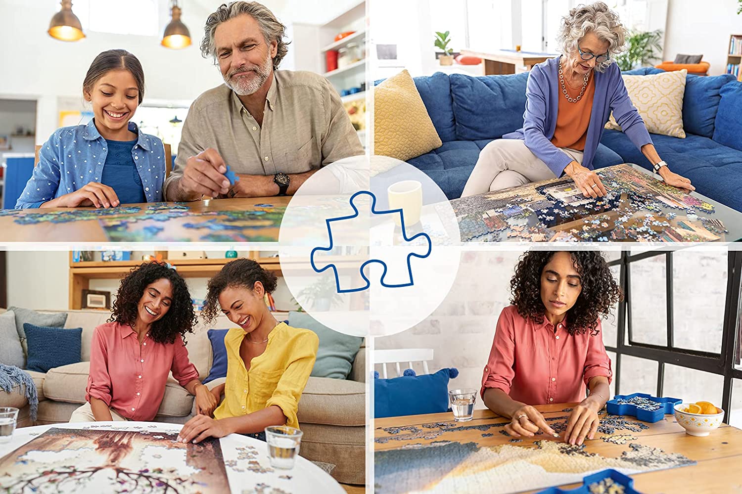 Ravensburger Down the Lane No.2 Meadow Hill Lane Jigsaw Puzzle - 1000 Pieces | 70x50cm | Unisex Adult 3