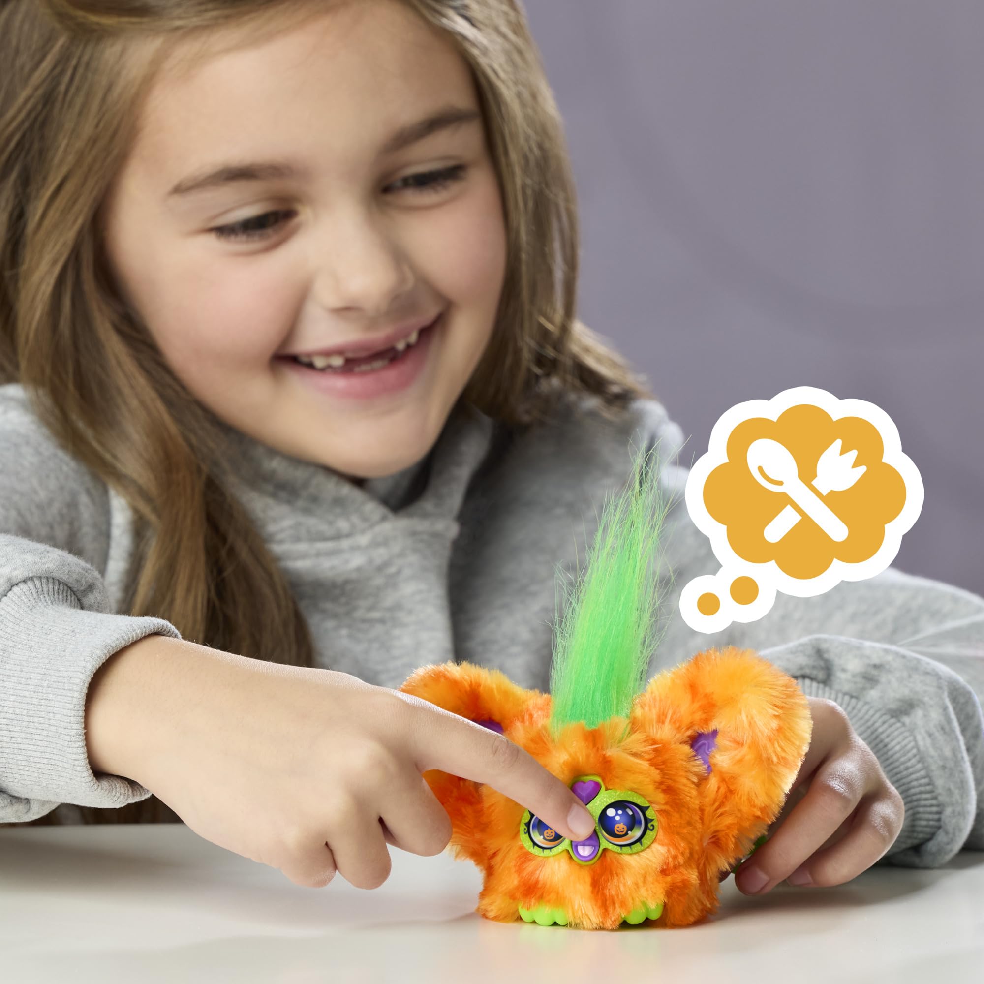 Furby Furbelt 2-Pack Fall - Lila & Orange Electronic Pets for Kids 6+ 4